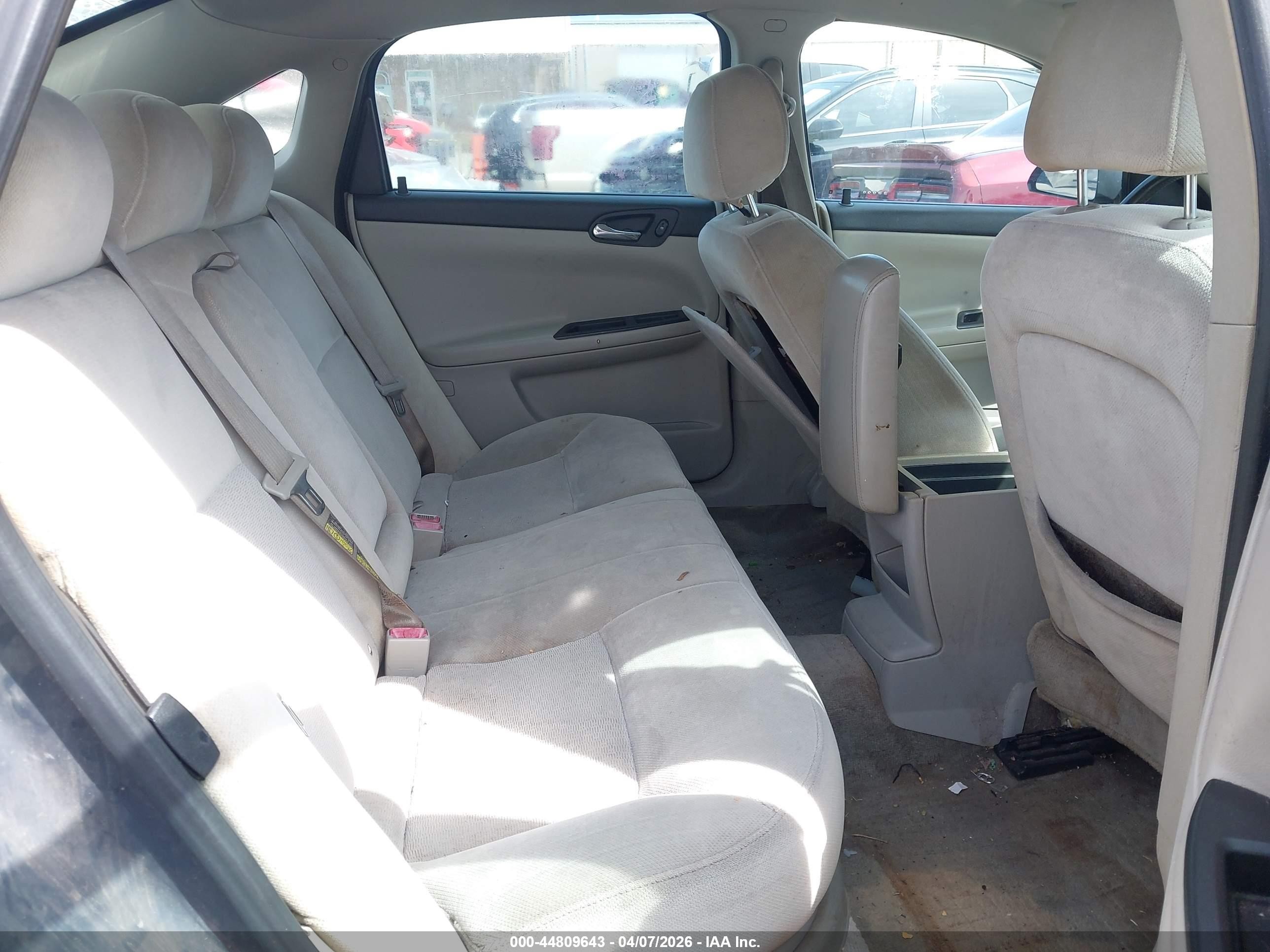 2008 Chevrolet Impala Lt Blue vin: 2G1WC583989202651