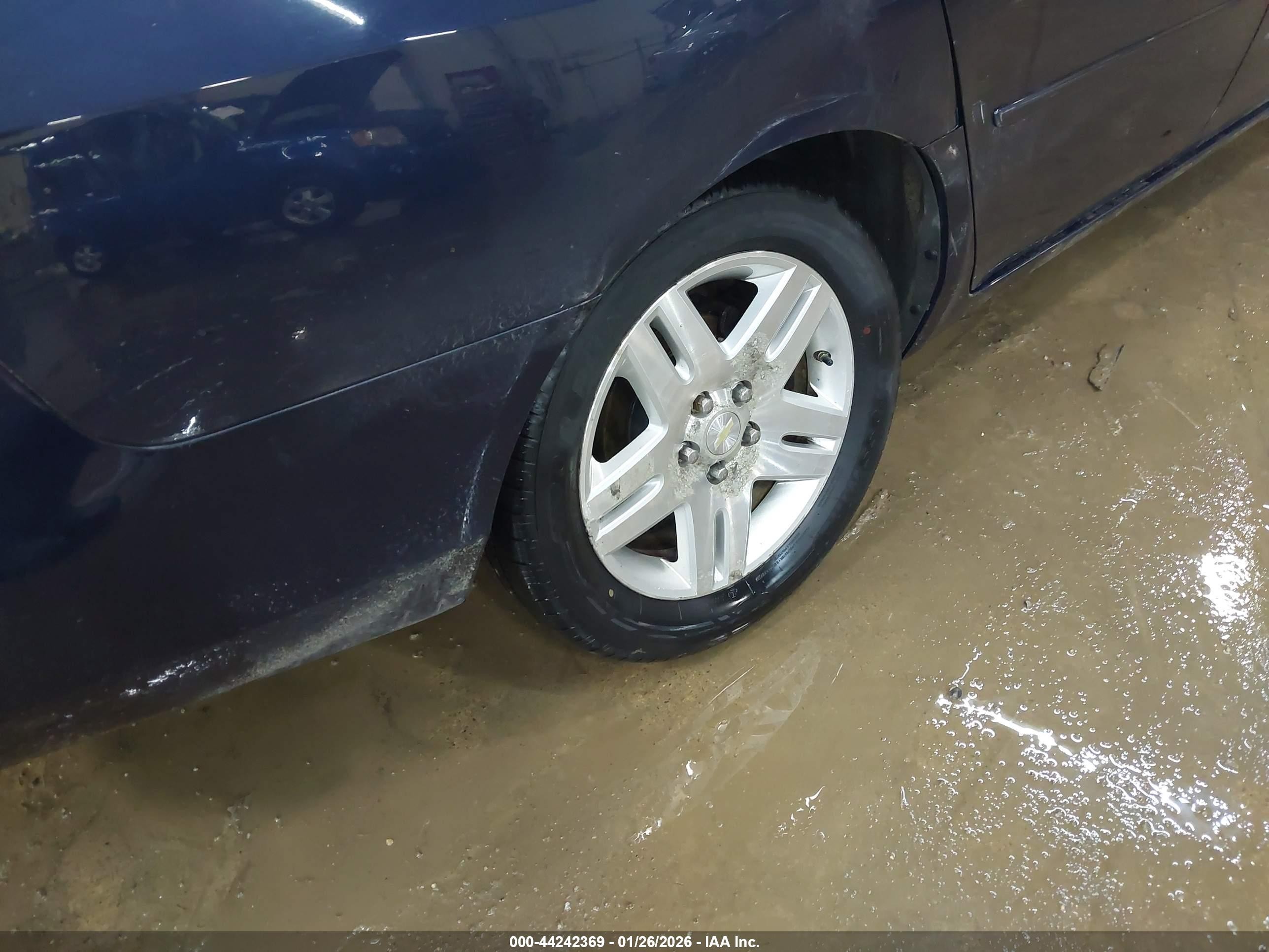 2007 Chevrolet Impala Lt Blue vin: 2G1WC58R279265612