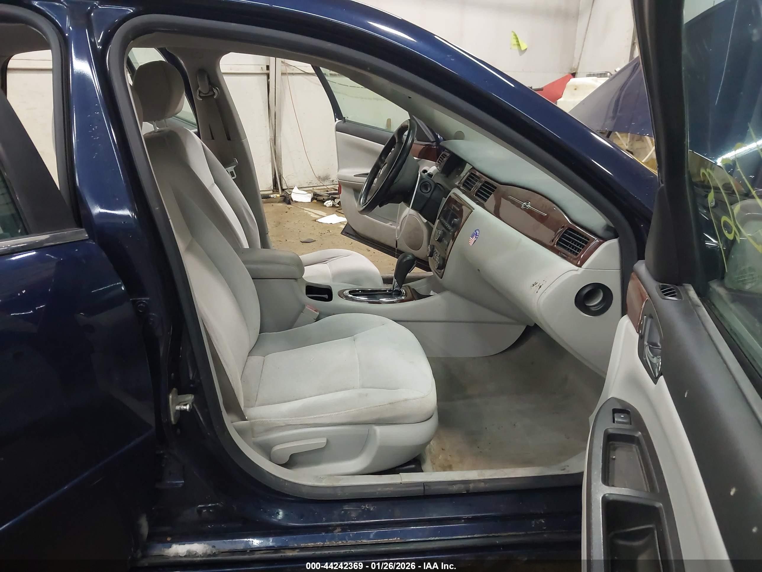 2007 Chevrolet Impala Lt Blue vin: 2G1WC58R279265612