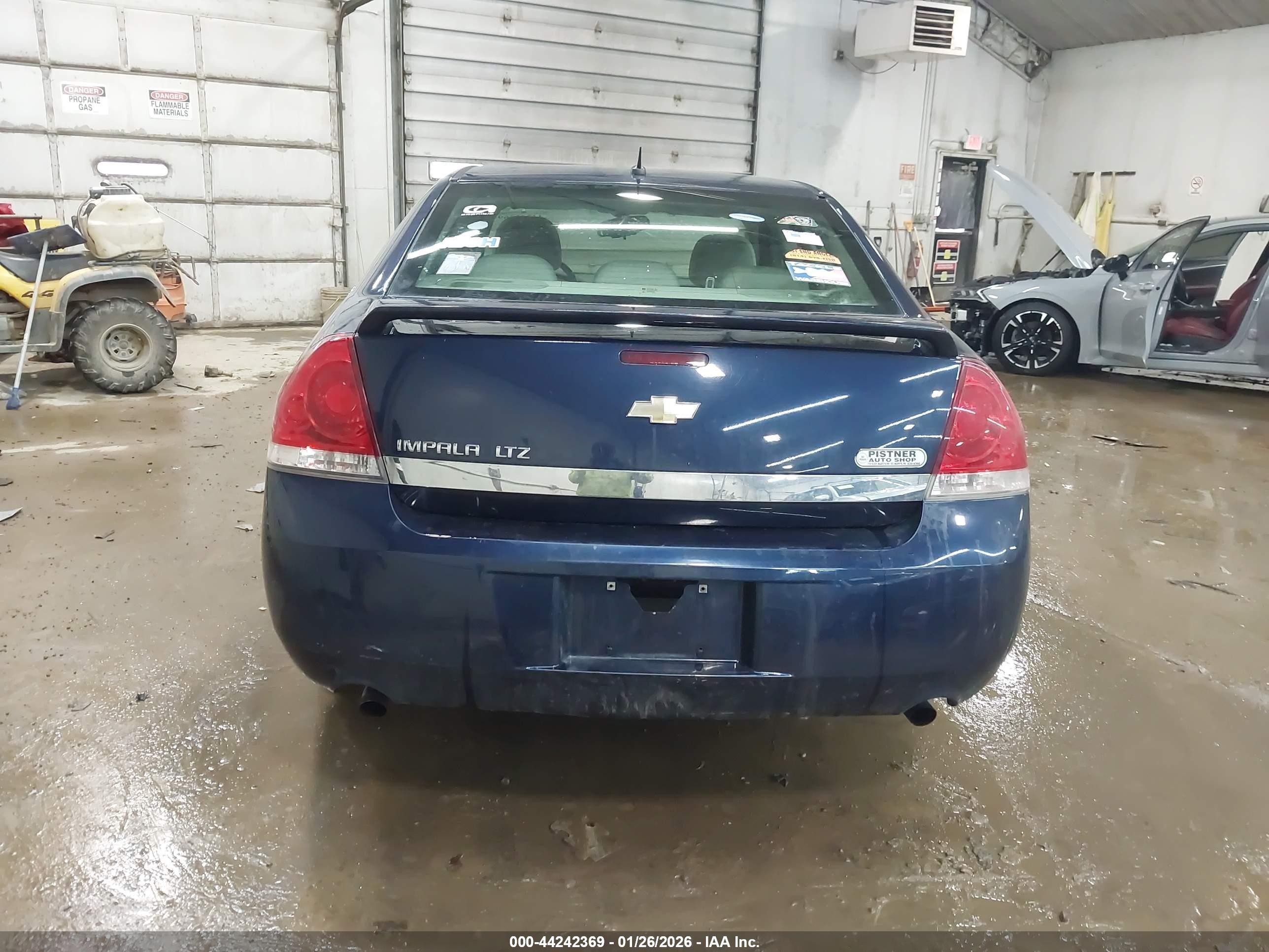 2007 Chevrolet Impala Lt Blue vin: 2G1WC58R279265612