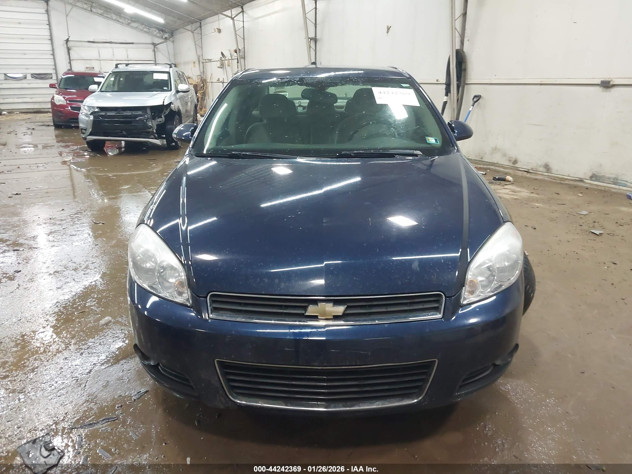 2007 Chevrolet Impala Lt Blue vin: 2G1WC58R279265612