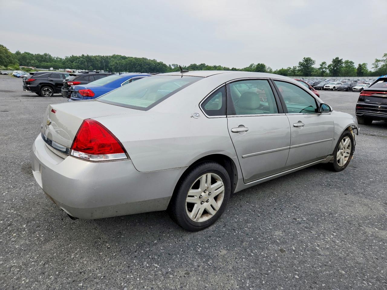 2007 Chevrolet Impala Lt Silver vin: 2G1WC58R379223000