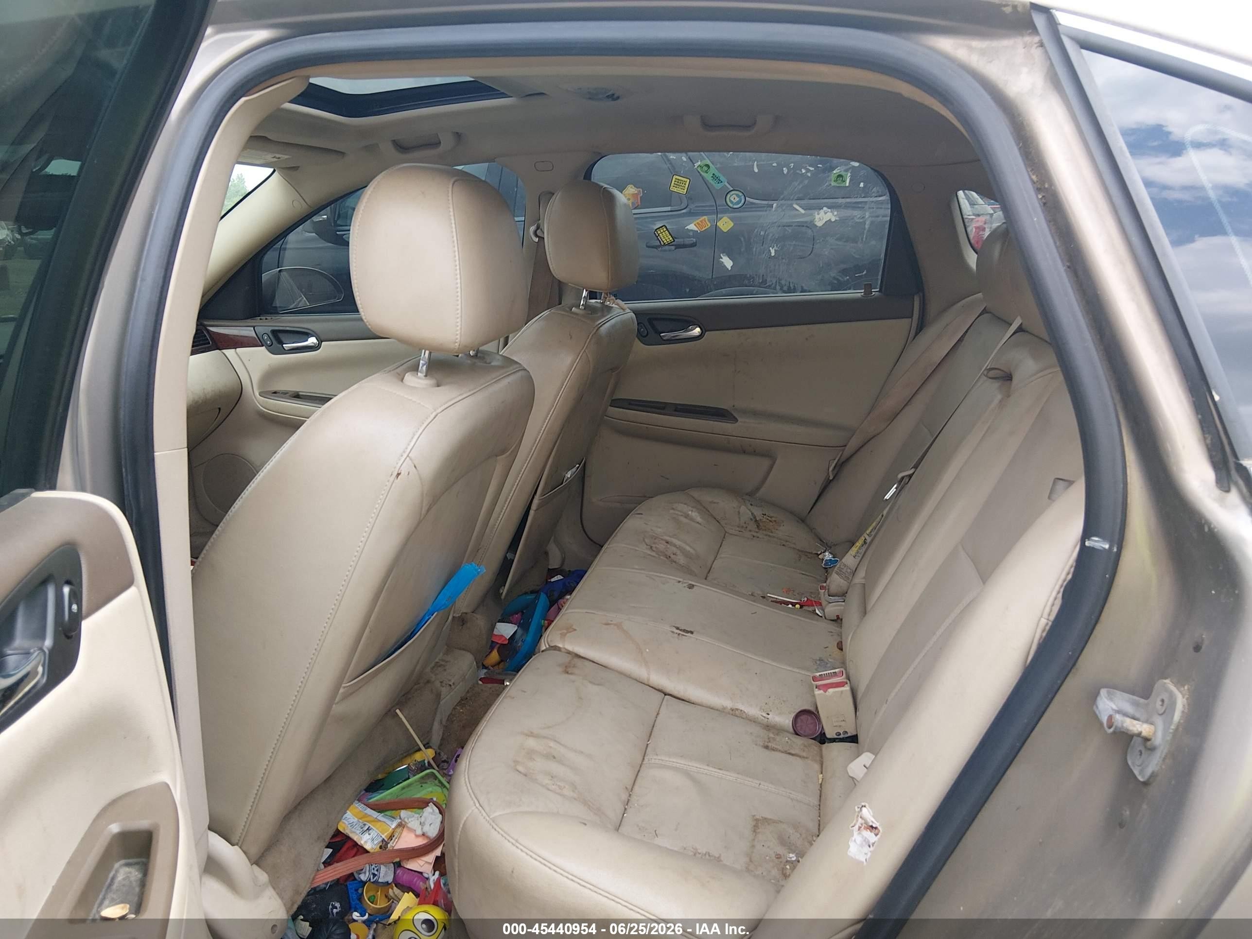 2007 Chevrolet Impala 3.9l Lt Brown vin: 2G1WC58R379237401