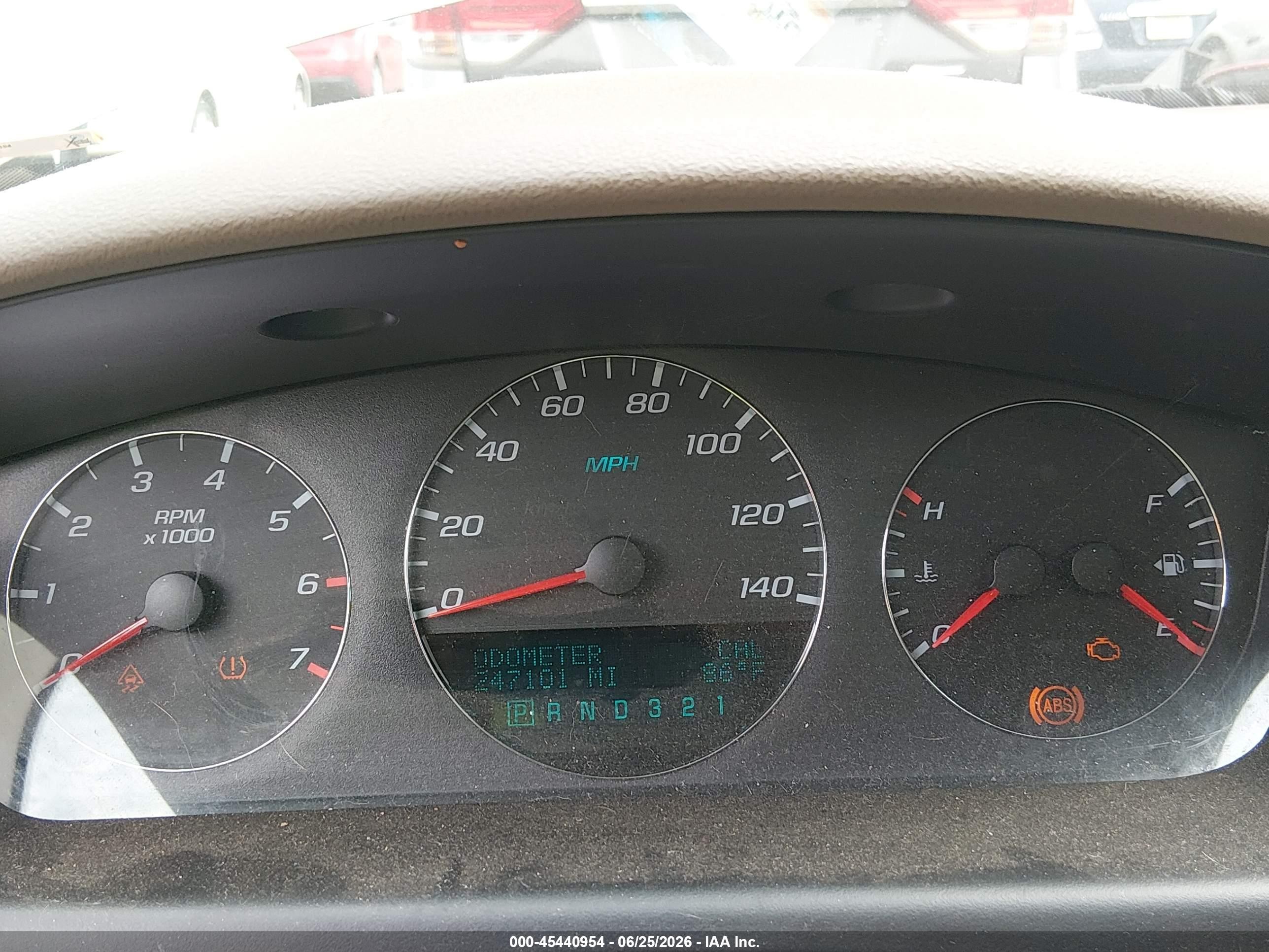 2007 Chevrolet Impala 3.9l Lt Brown vin: 2G1WC58R379237401