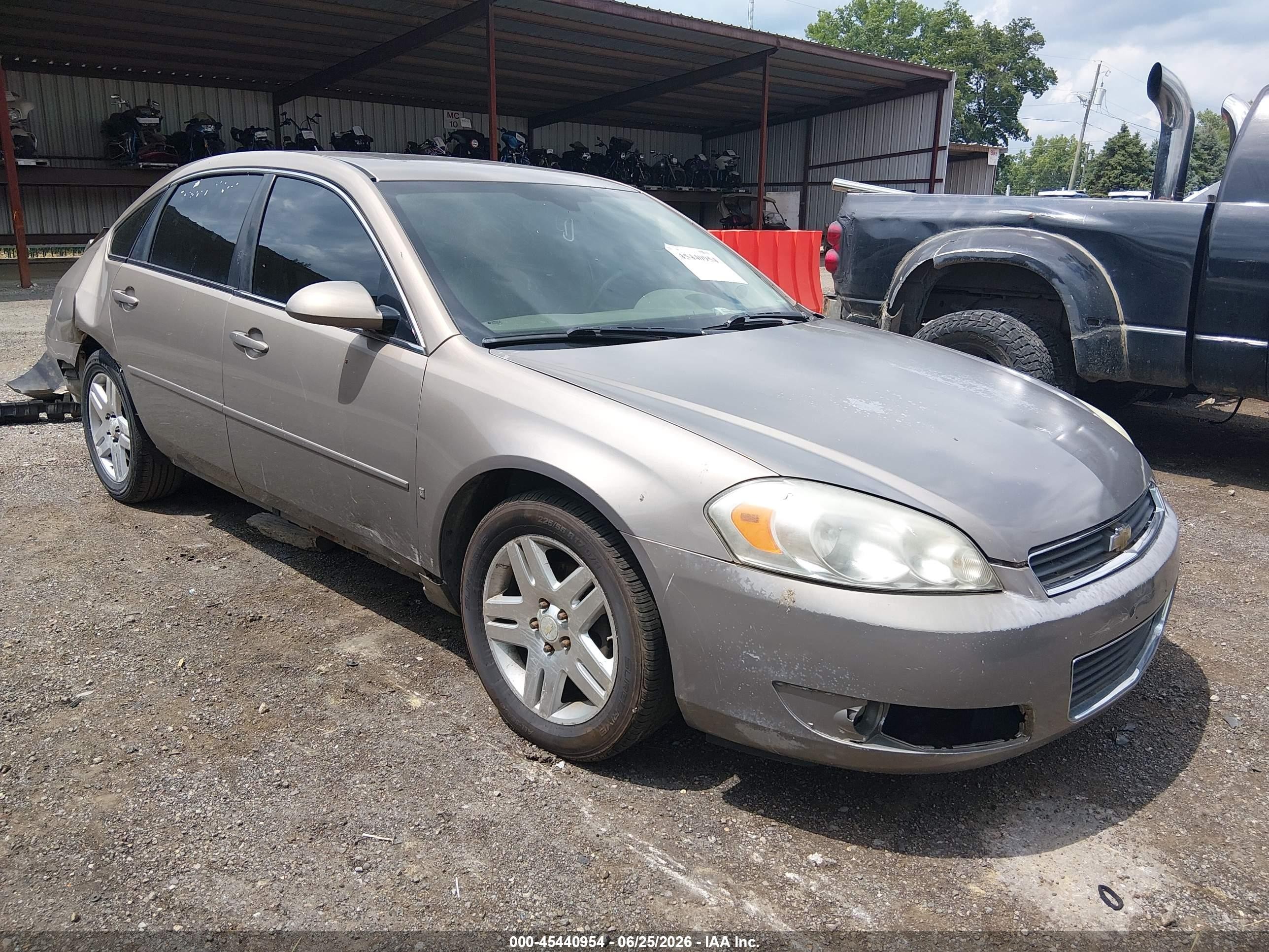 2007 Chevrolet Impala 3.9l Lt Brown vin: 2G1WC58R379237401