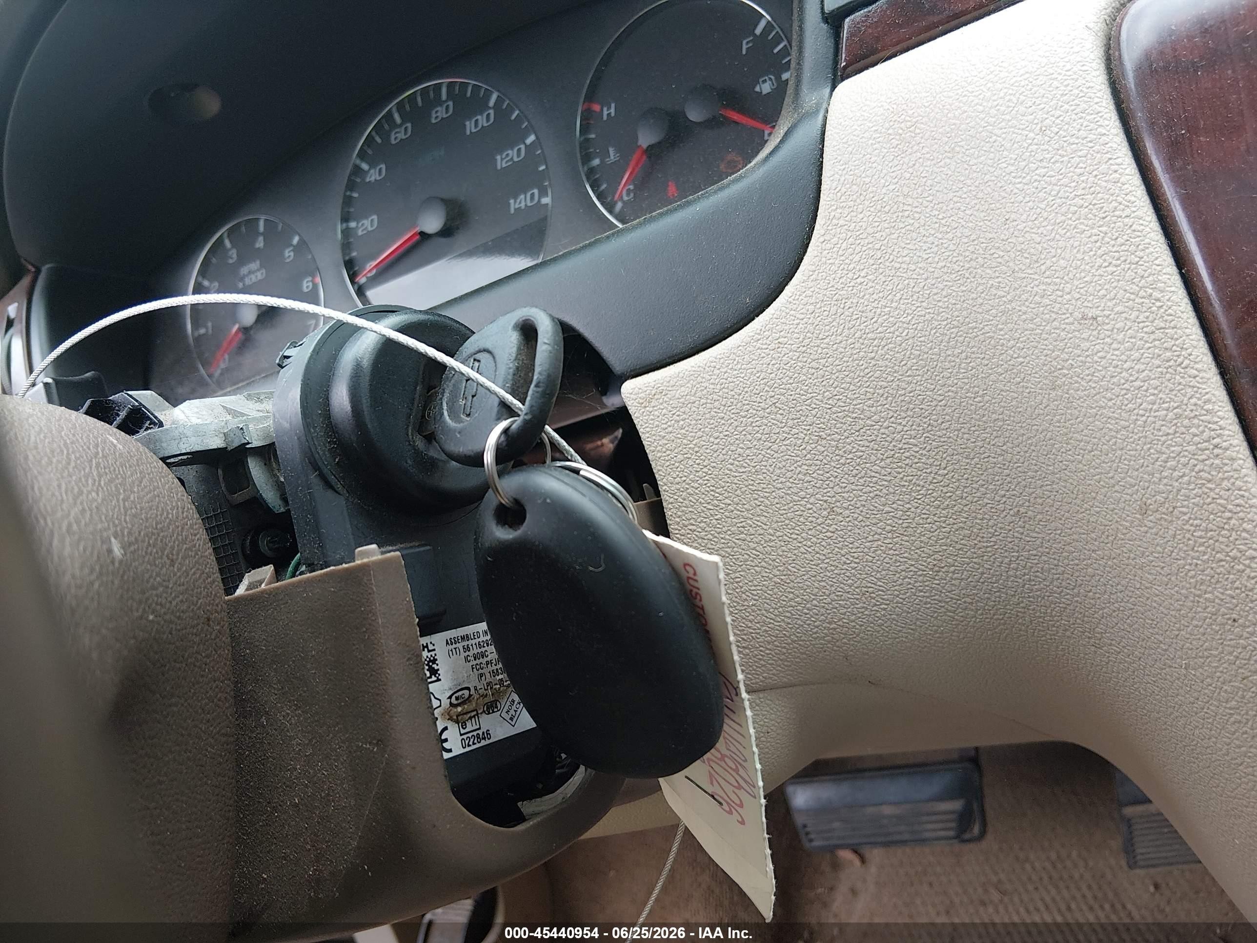 2007 Chevrolet Impala 3.9l Lt Brown vin: 2G1WC58R379237401