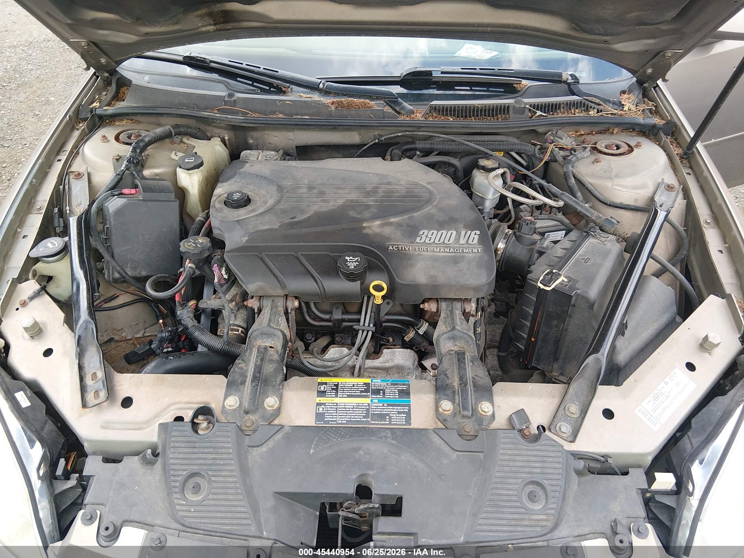2007 Chevrolet Impala 3.9l Lt Brown vin: 2G1WC58R379237401