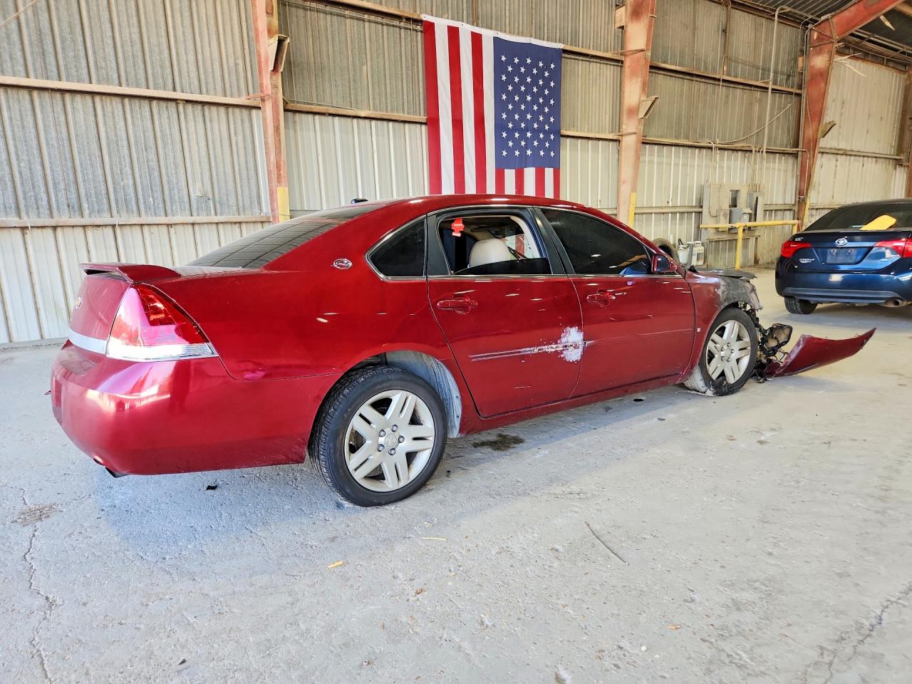 2007 Chevrolet Impala Lt Maroon vin: 2G1WC58R379238905