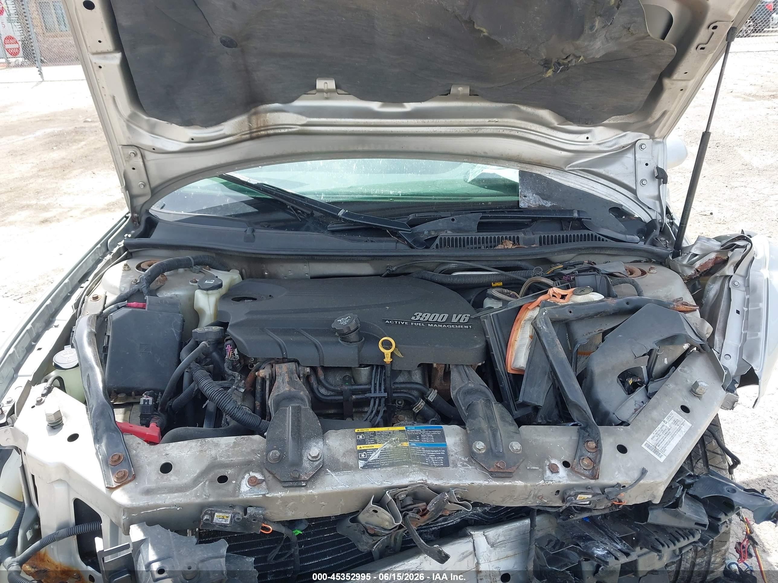 2007 Chevrolet Impala 3.9l Lt Silver vin: 2G1WC58R379240993