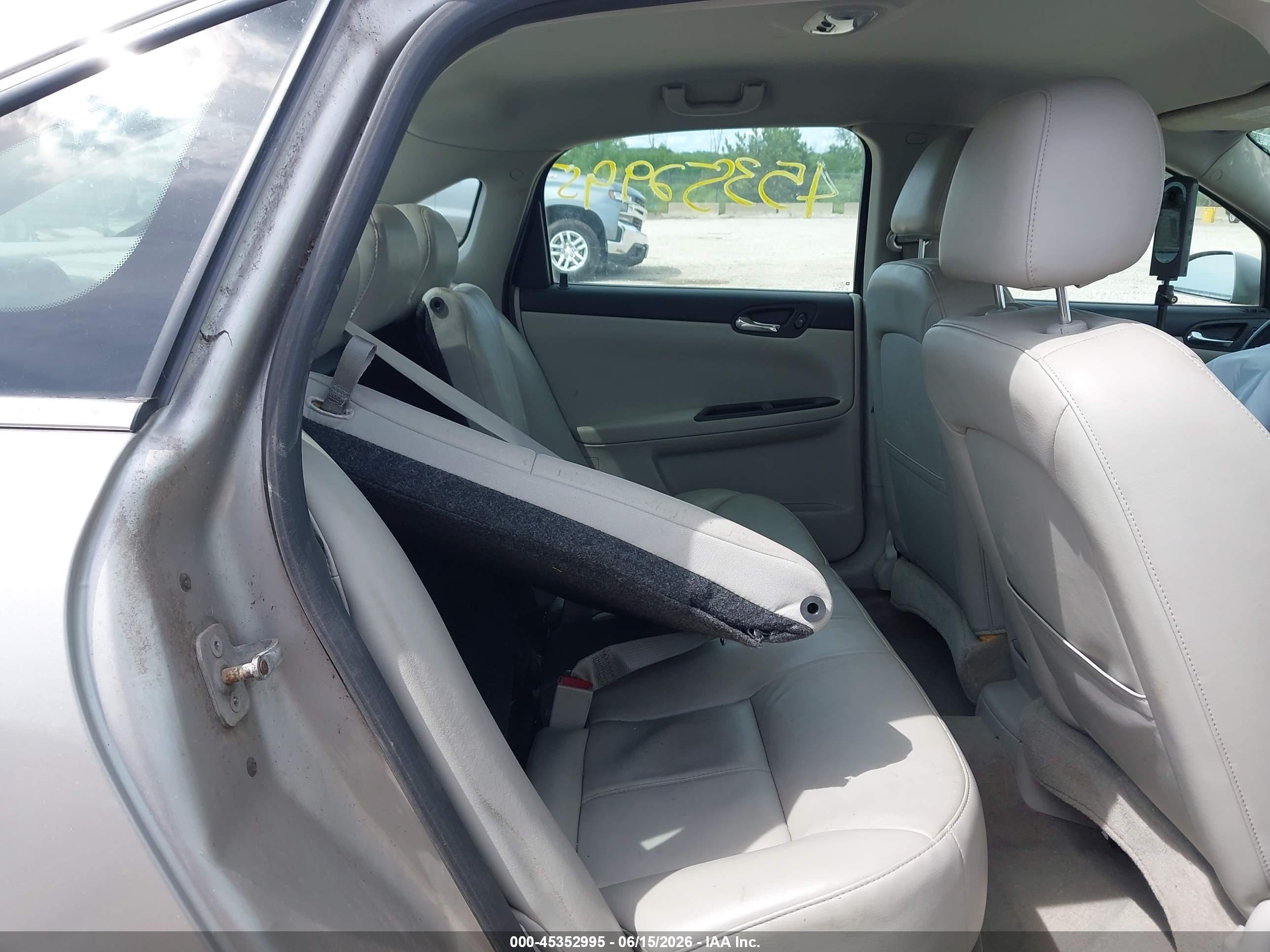 2007 Chevrolet Impala 3.9l Lt Silver vin: 2G1WC58R379240993