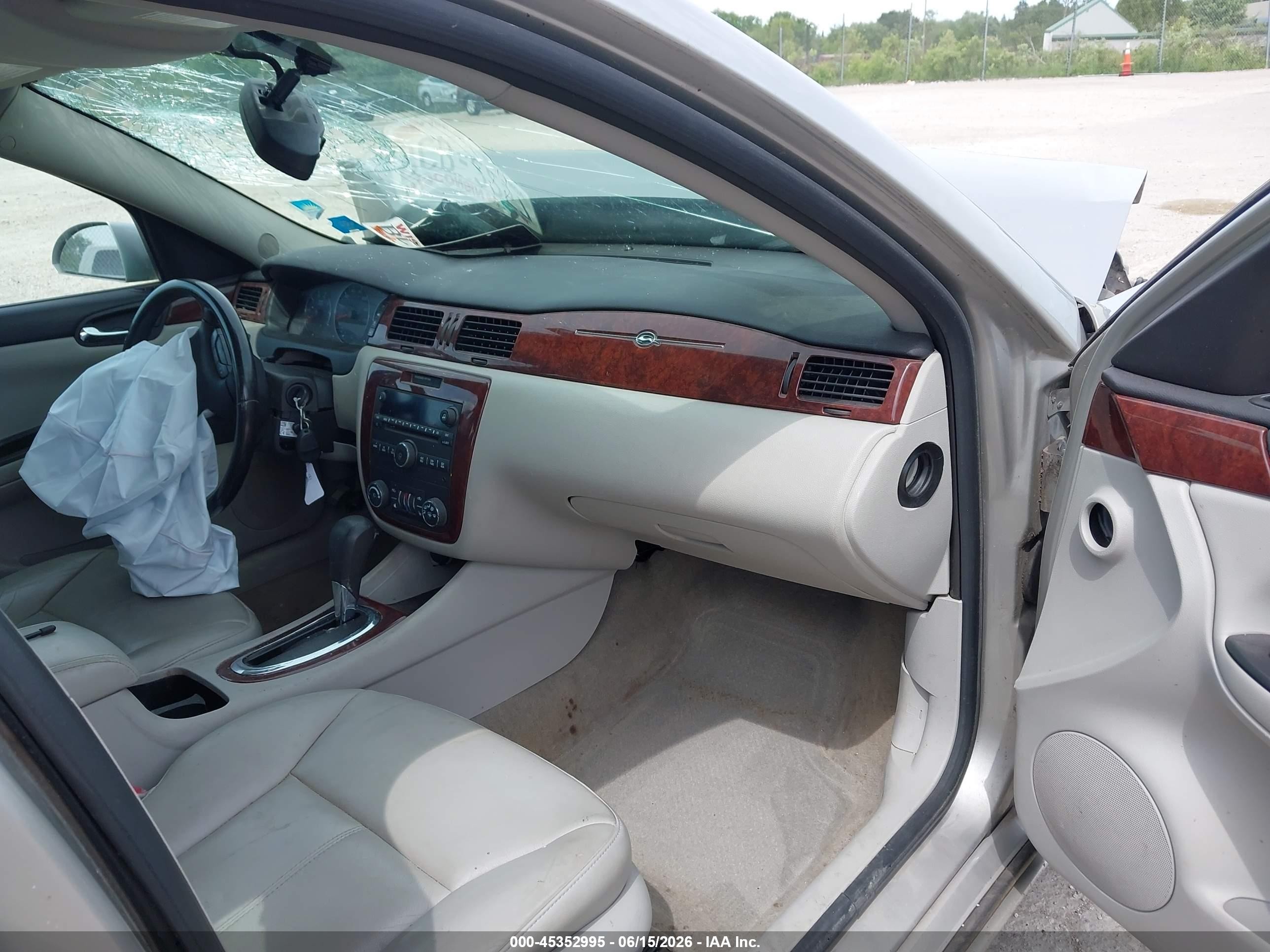 2007 Chevrolet Impala 3.9l Lt Silver vin: 2G1WC58R379240993