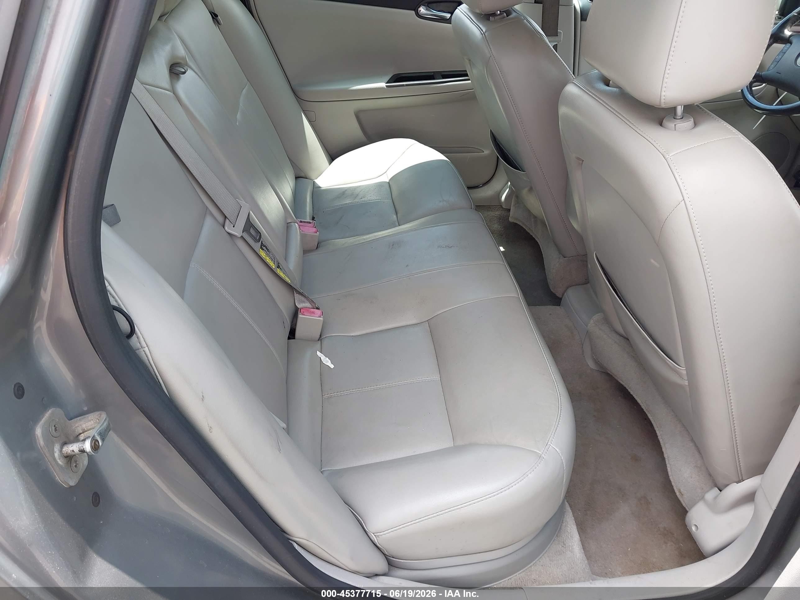 2007 Chevrolet Impala 3.9l Lt Silver vin: 2G1WC58R479186488