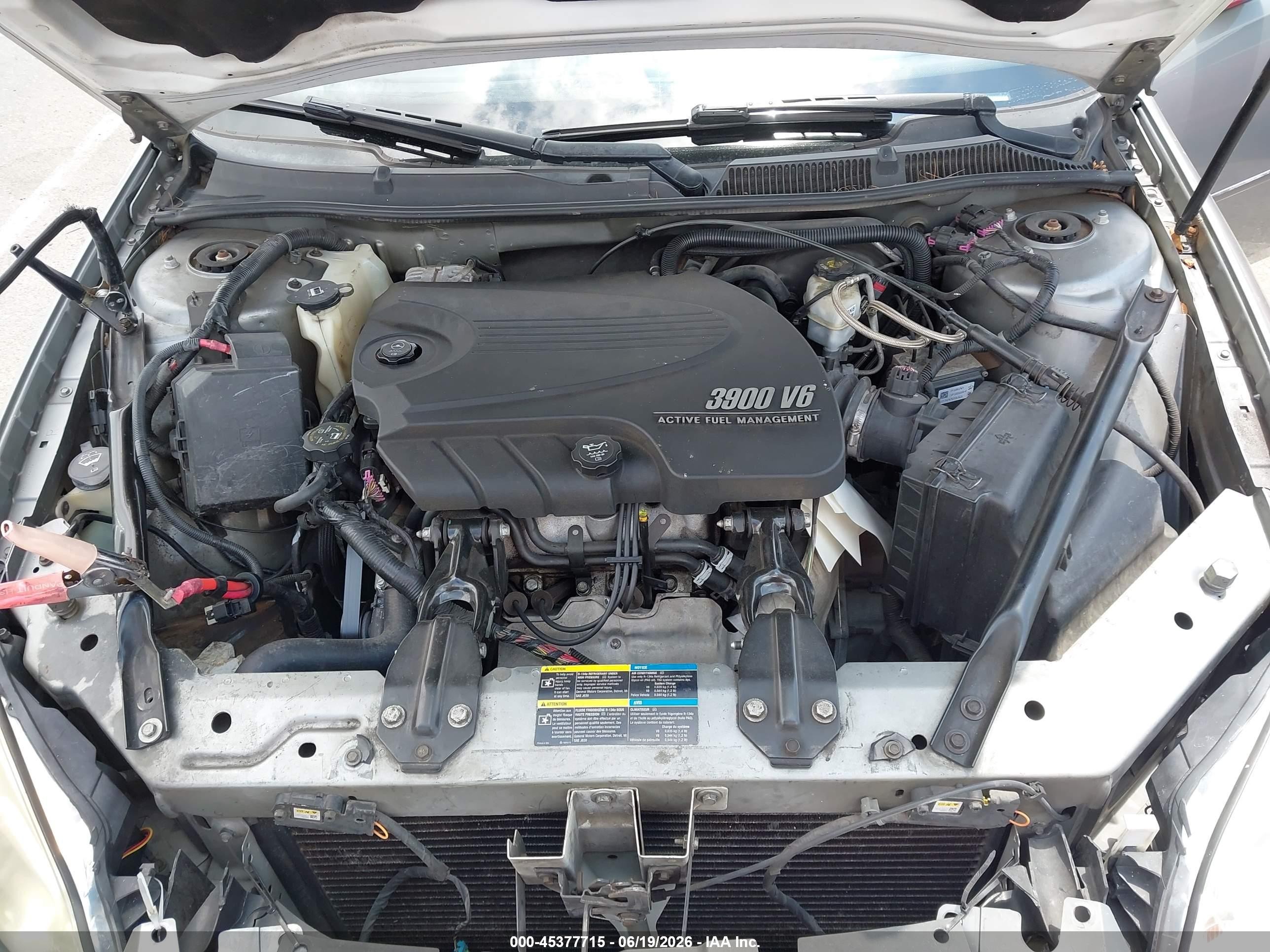 2007 Chevrolet Impala 3.9l Lt Silver vin: 2G1WC58R479186488