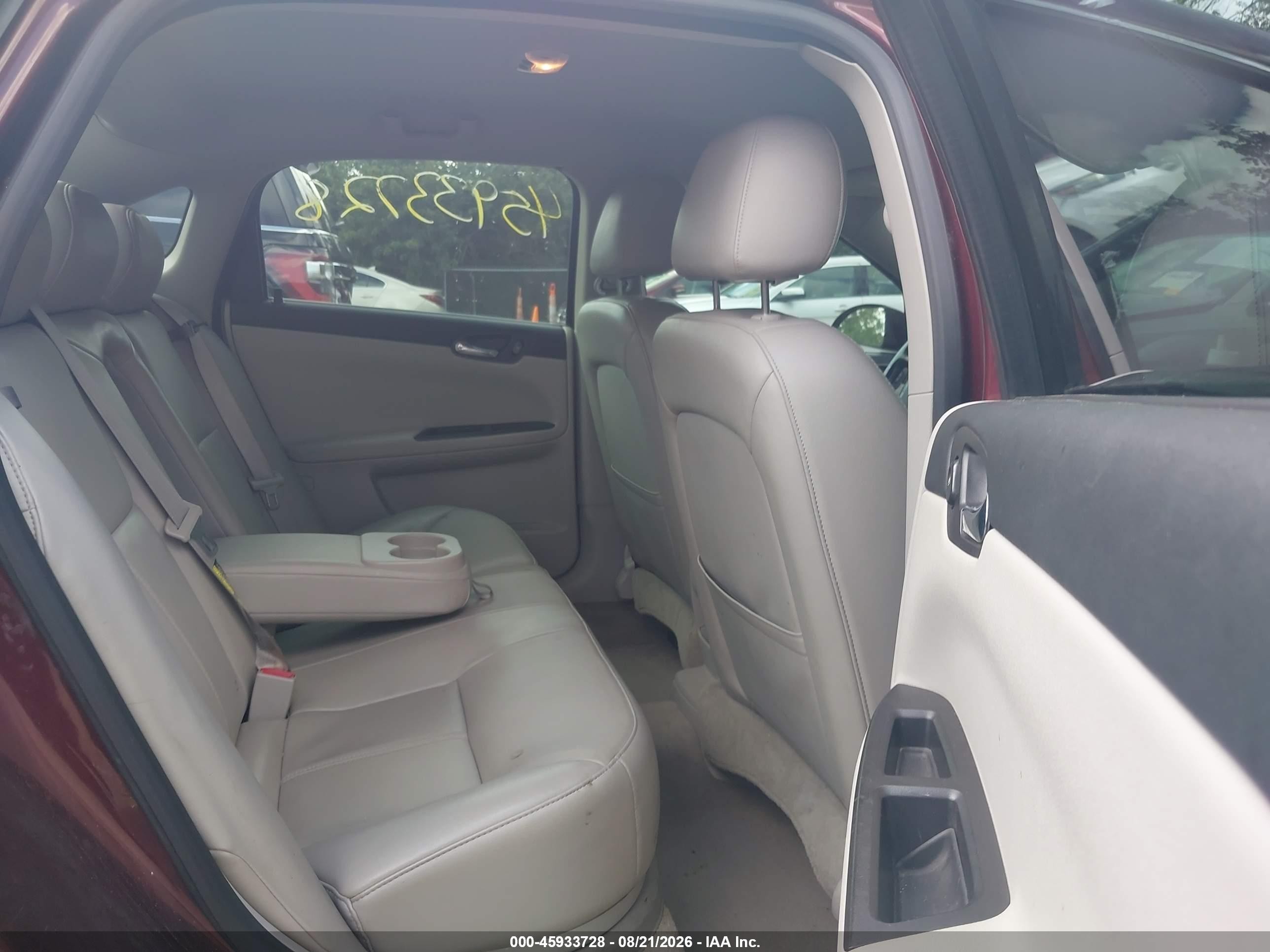 2007 Chevrolet Impala 3.9l Lt Red vin: 2G1WC58R479395827