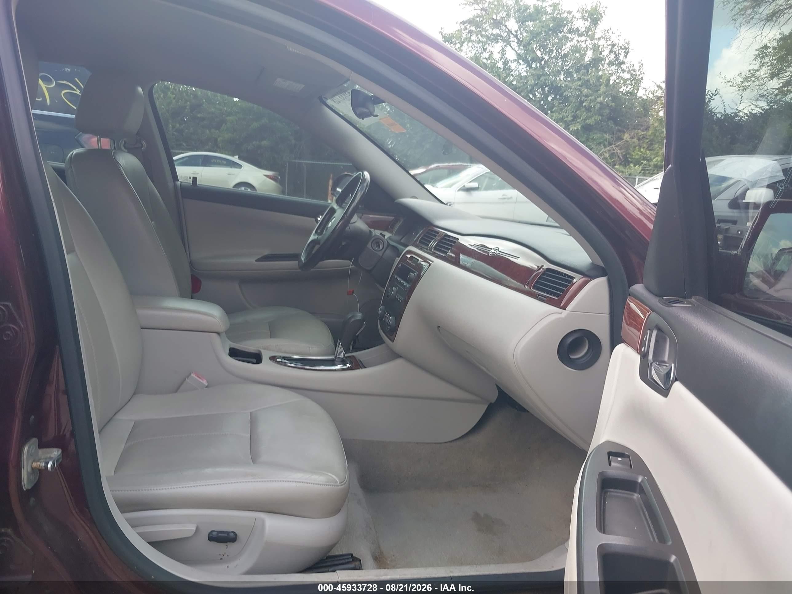 2007 Chevrolet Impala 3.9l Lt Red vin: 2G1WC58R479395827