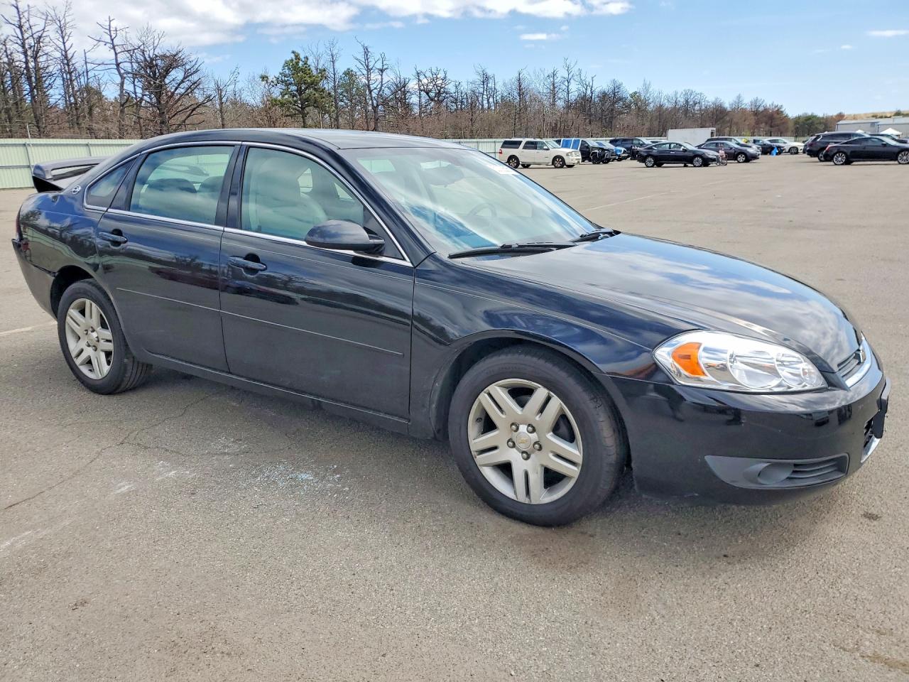 2007 Chevrolet Impala Lt Black vin: 2G1WC58R579181879
