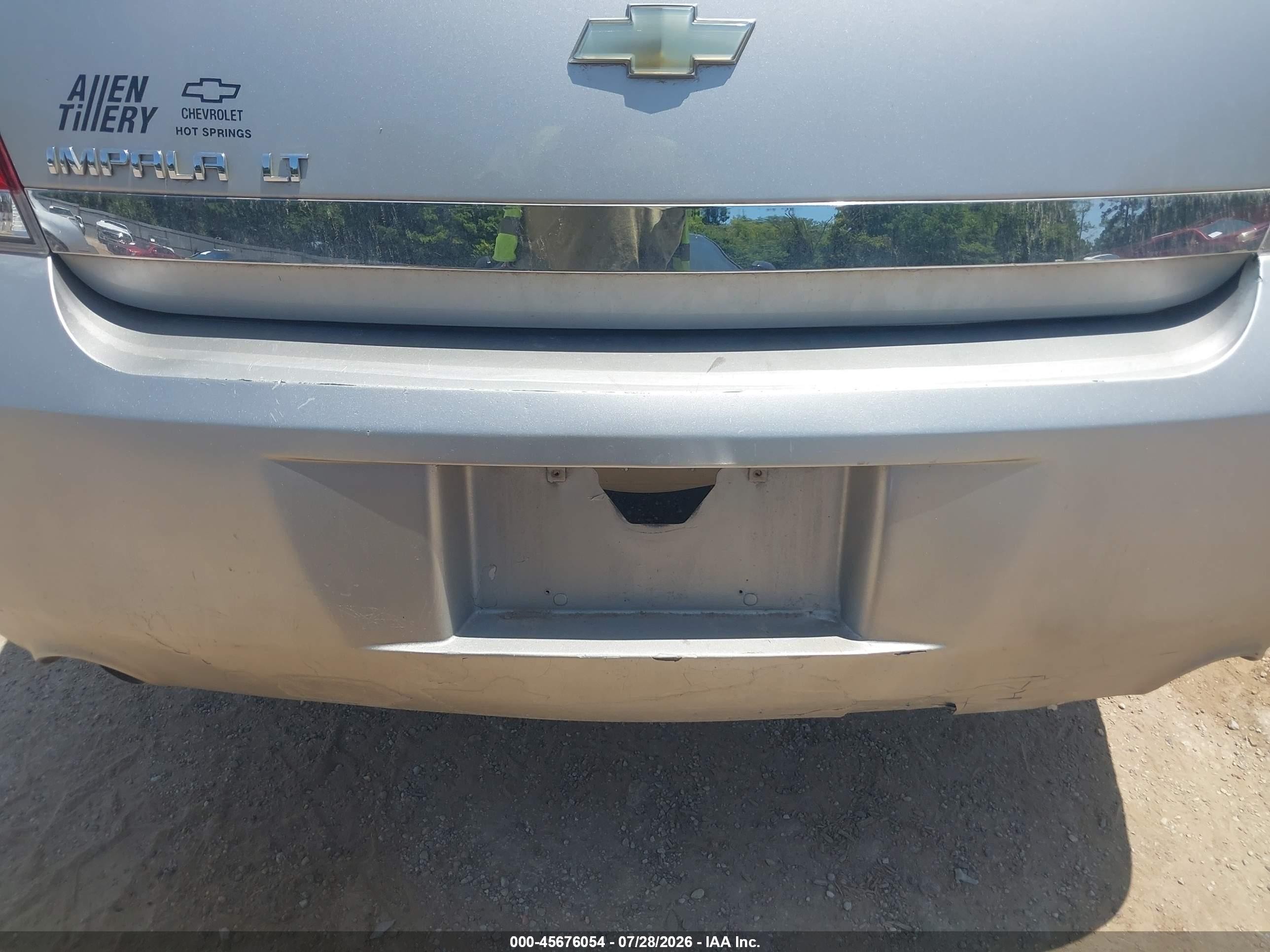 2007 Chevrolet Impala 3.9l Lt Silver vin: 2G1WC58R579219630