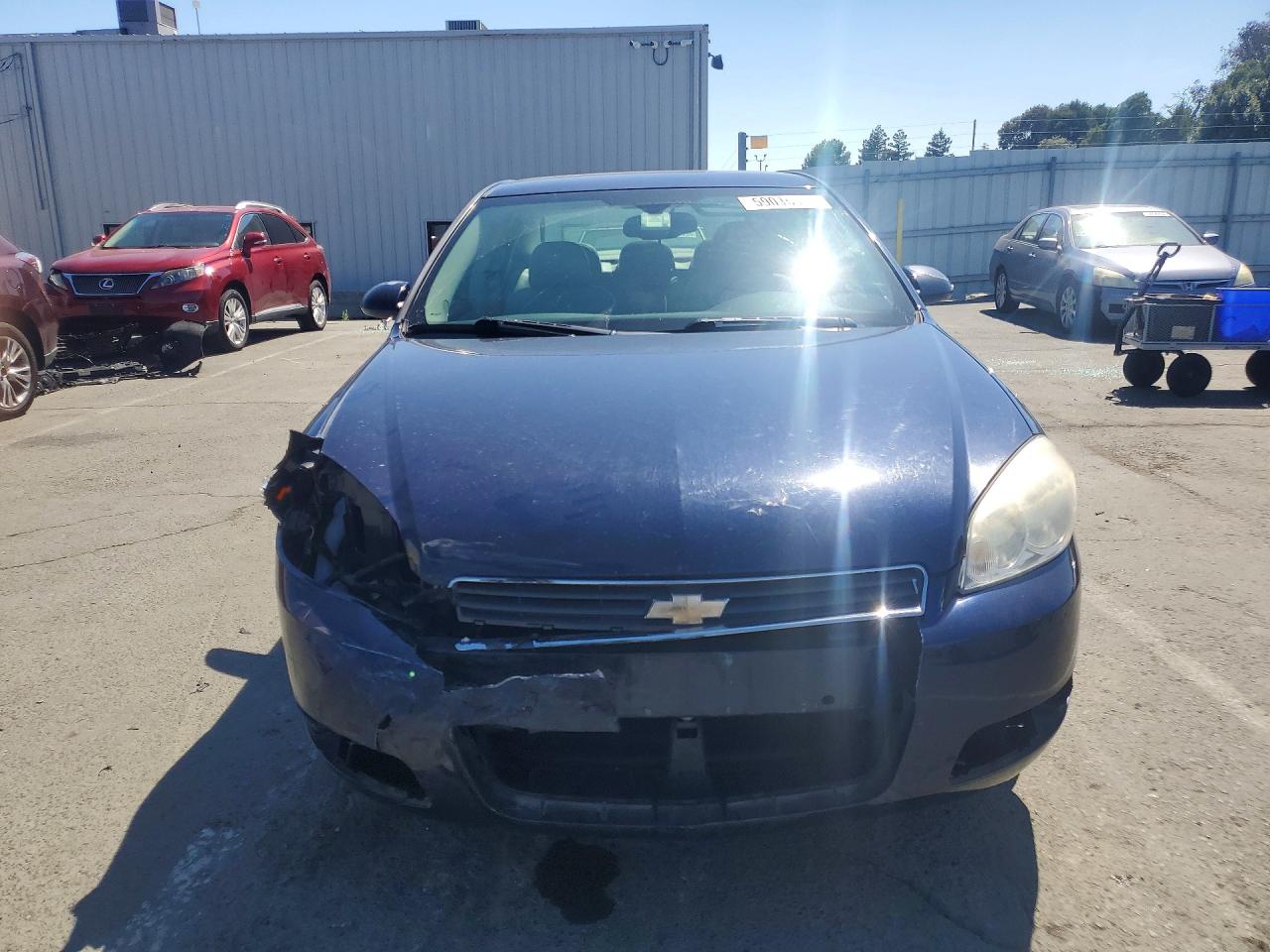 2007 Chevrolet Impala Lt Blue vin: 2G1WC58R579255706