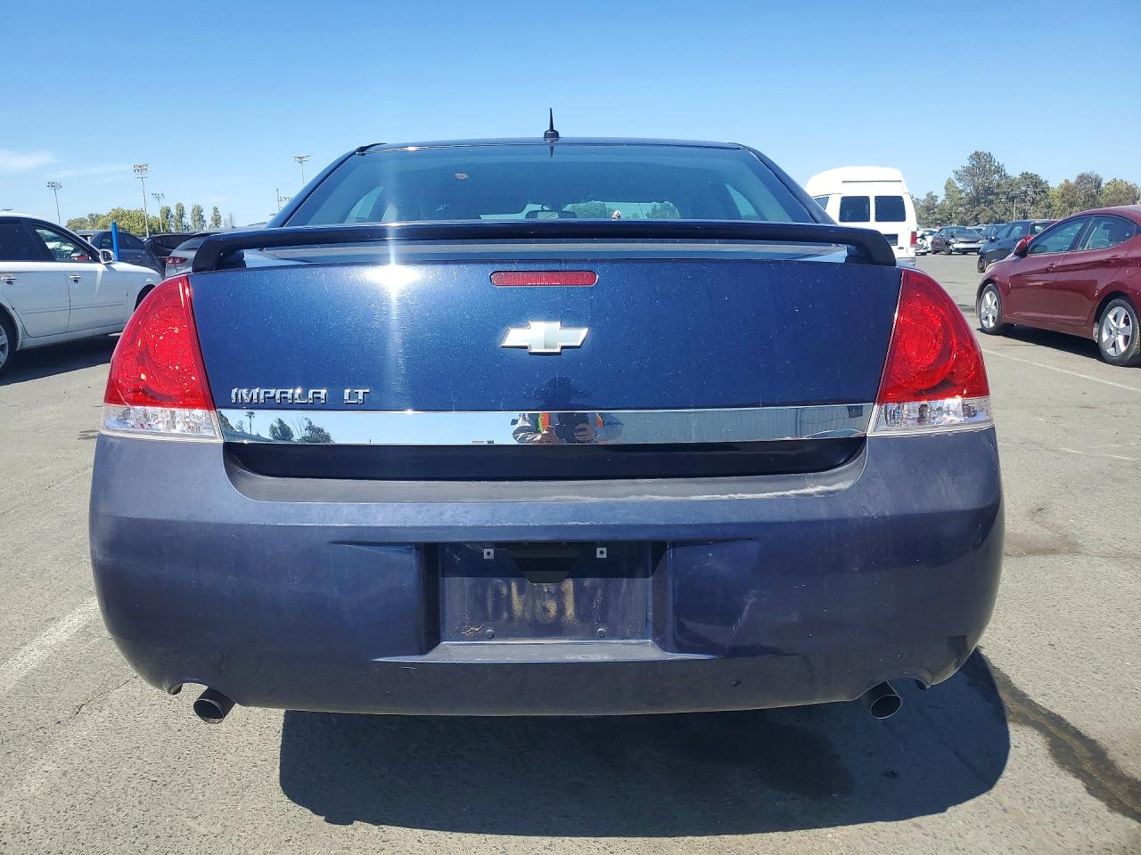 2007 Chevrolet Impala Lt Blue vin: 2G1WC58R579255706