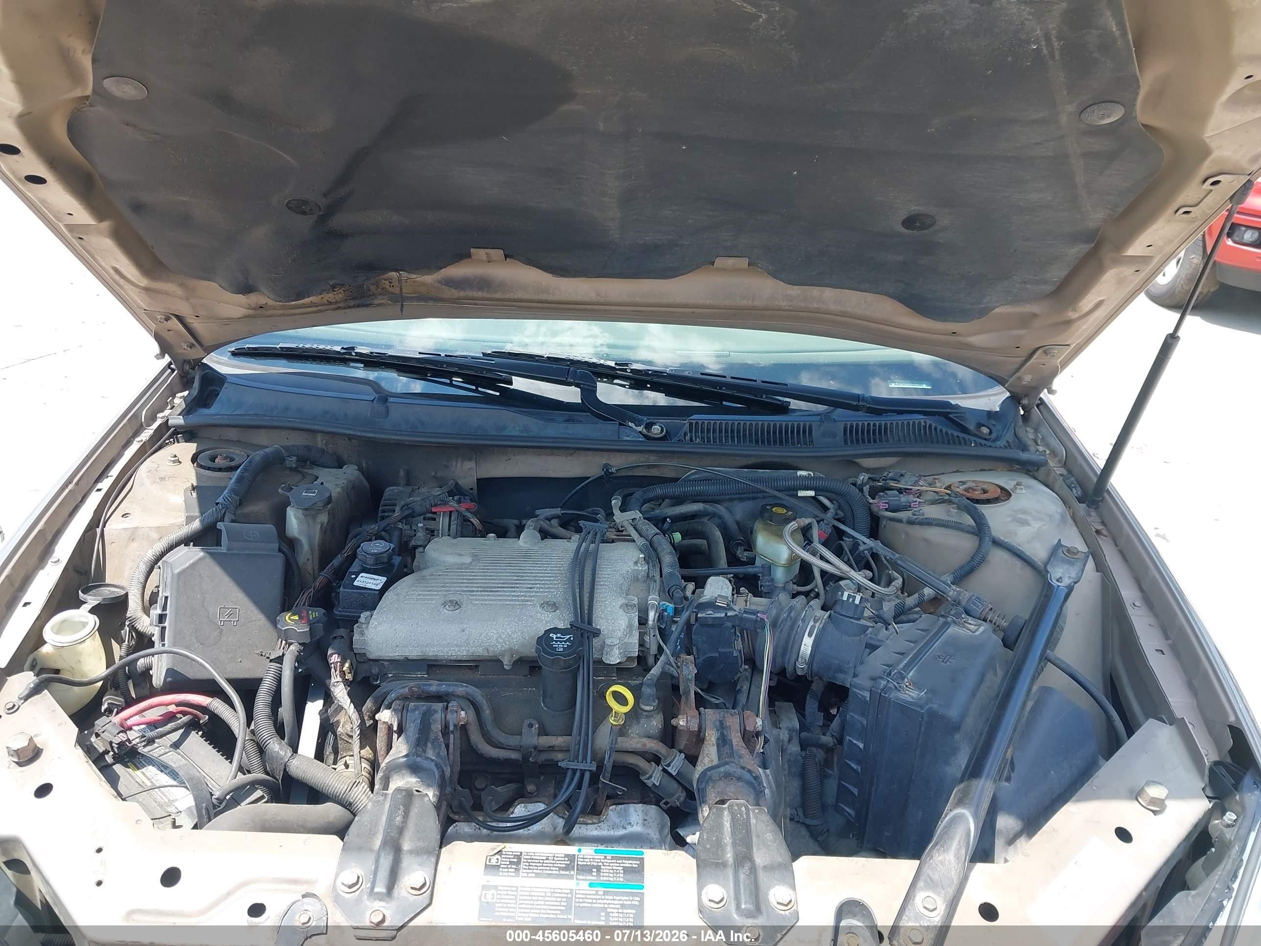 2007 Chevrolet Impala 3.9l Lt Gold vin: 2G1WC58R679102476
