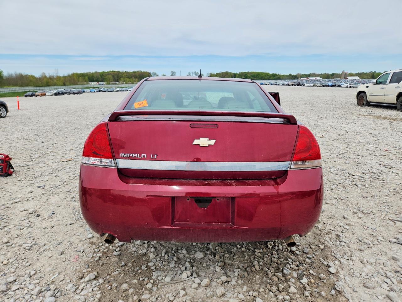 2007 Chevrolet Impala Lt Red vin: 2G1WC58R779312519