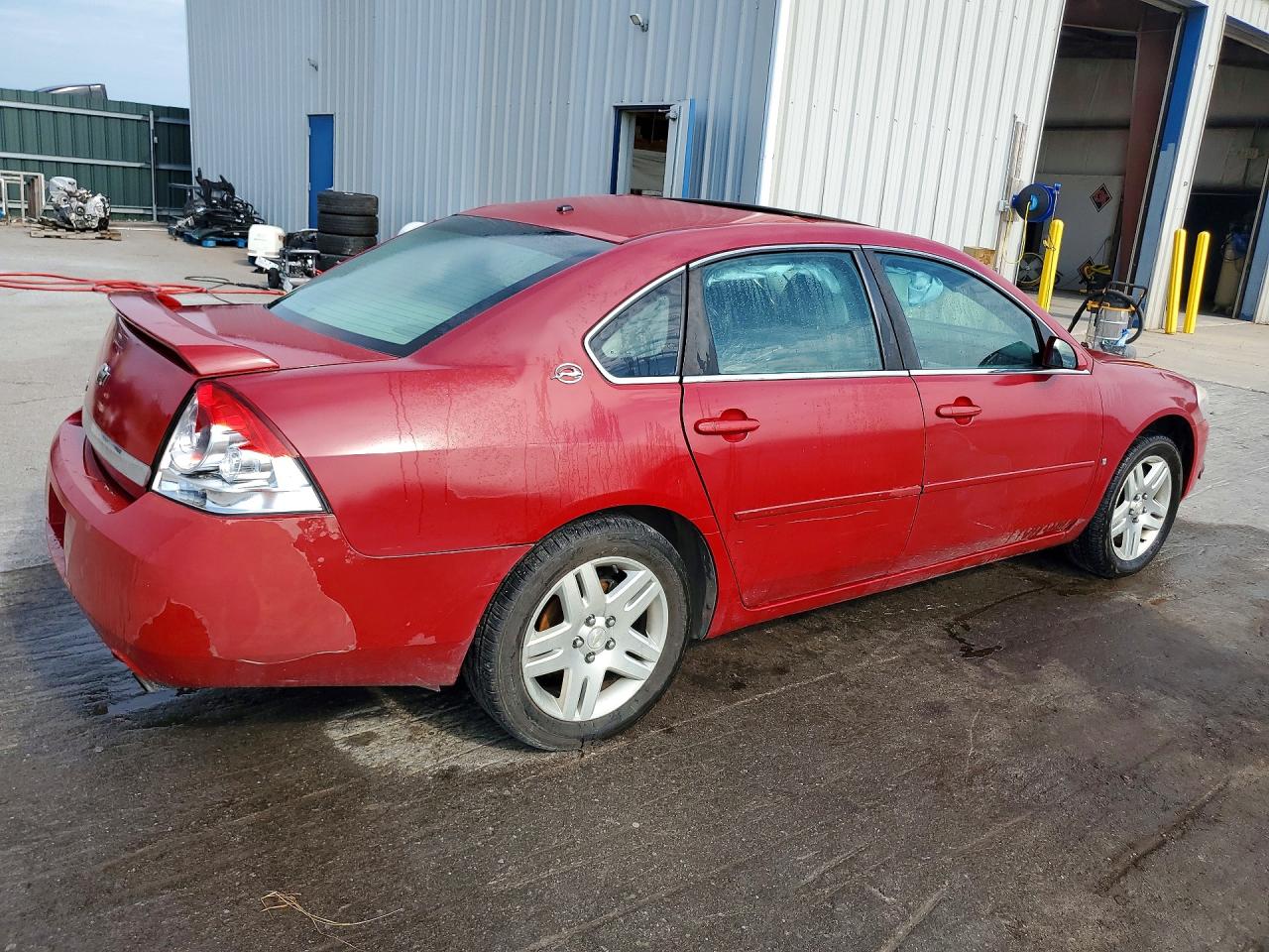 2007 Chevrolet Impala Lt Красный vin: 2G1WC58R879321343