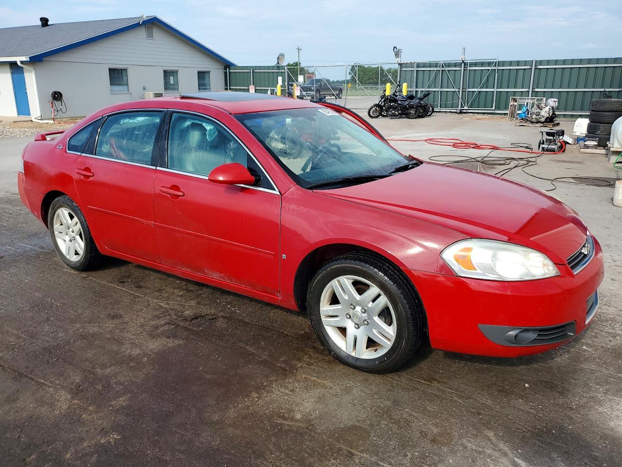 2007 Chevrolet Impala Lt Красный vin: 2G1WC58R879321343