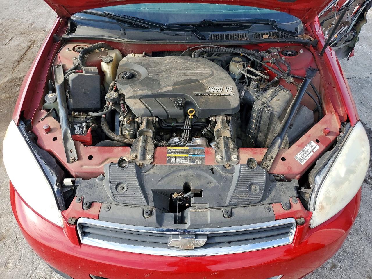 2007 Chevrolet Impala Lt Красный vin: 2G1WC58R879321343
