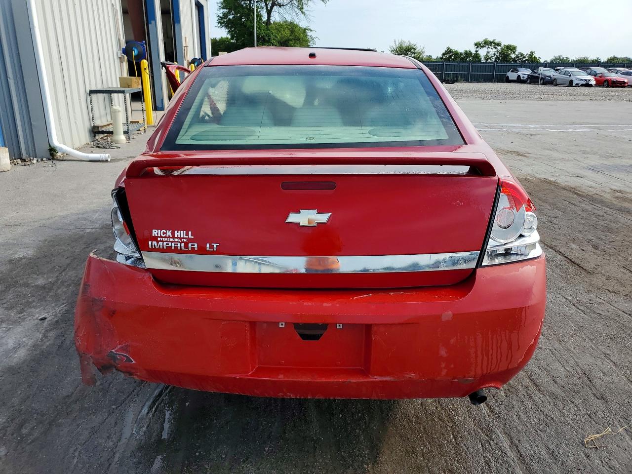 2007 Chevrolet Impala Lt Красный vin: 2G1WC58R879321343