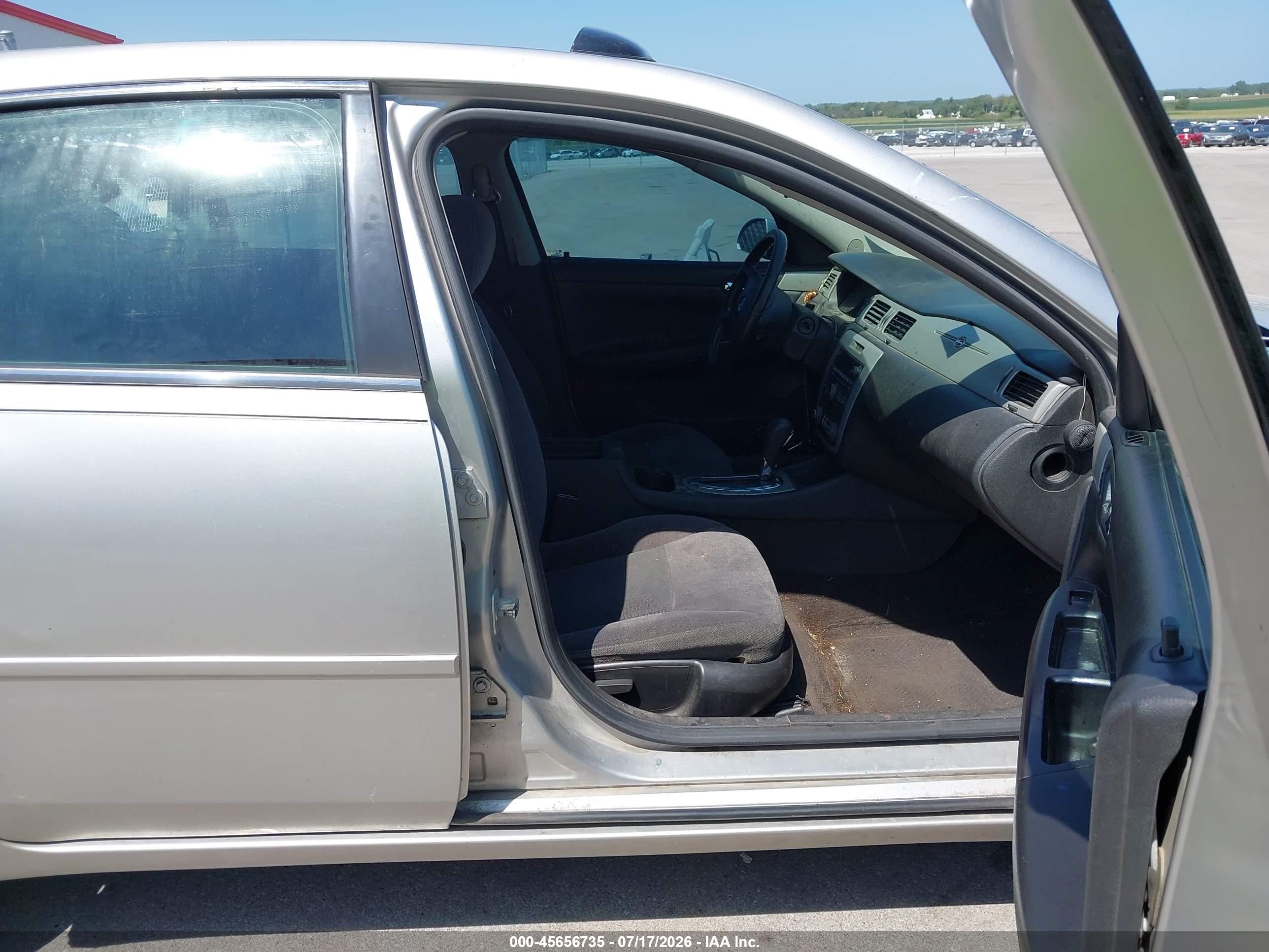2007 Chevrolet Impala 3.9l Lt Серебряный vin: 2G1WC58R979120745