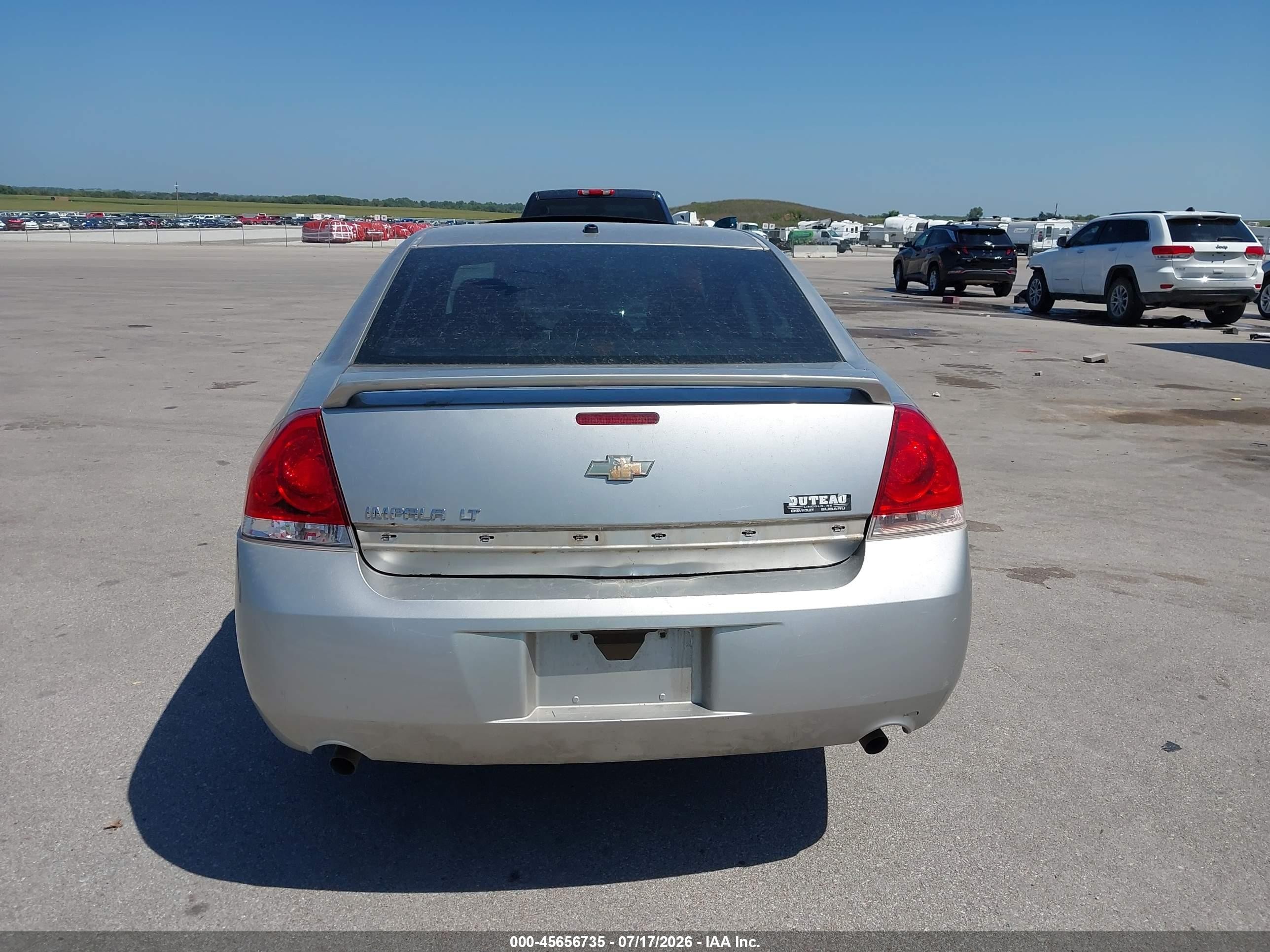 2007 Chevrolet Impala 3.9l Lt Серебряный vin: 2G1WC58R979120745