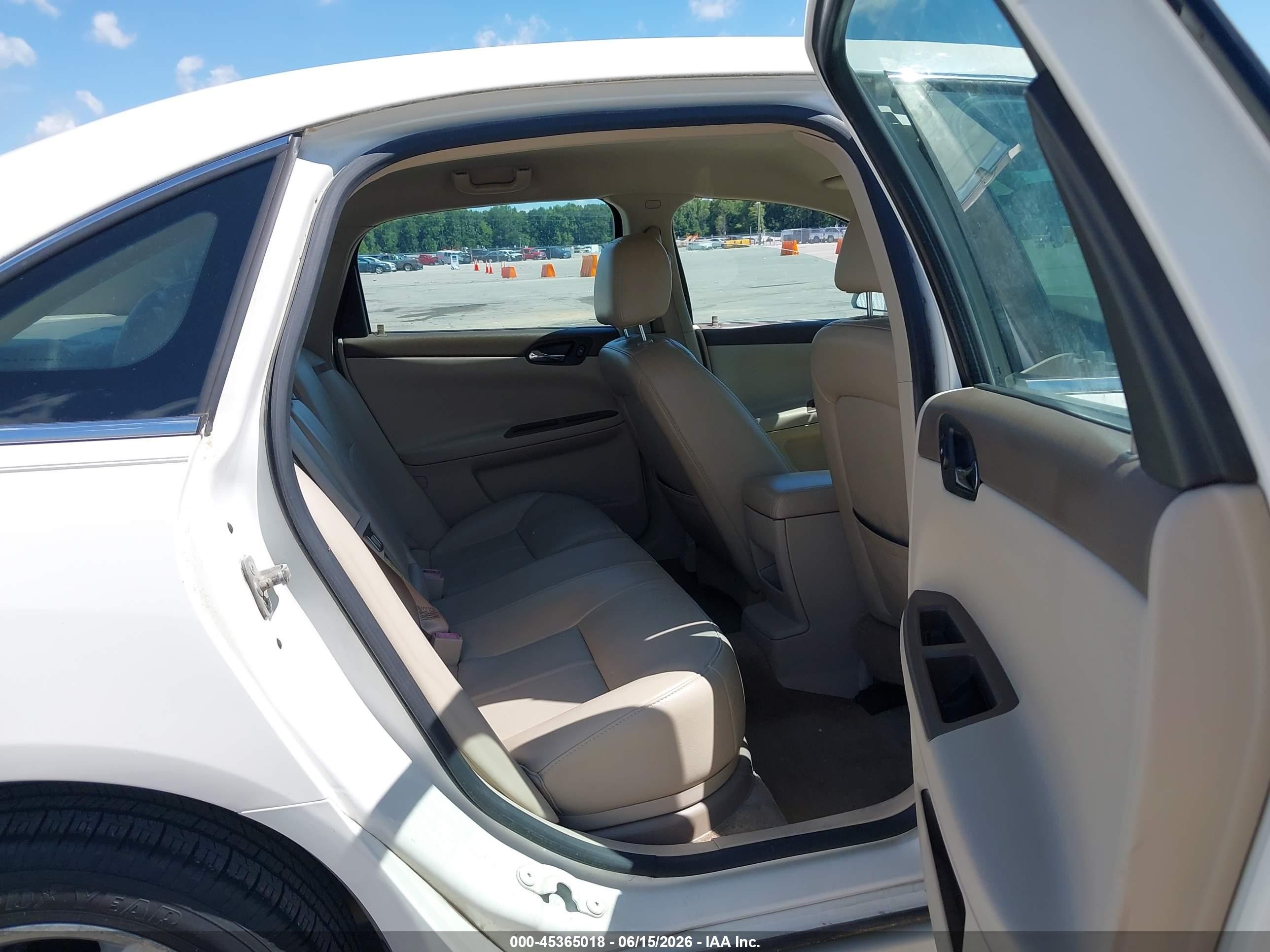 2007 Chevrolet Impala Lt White vin: 2G1WC58R979324512