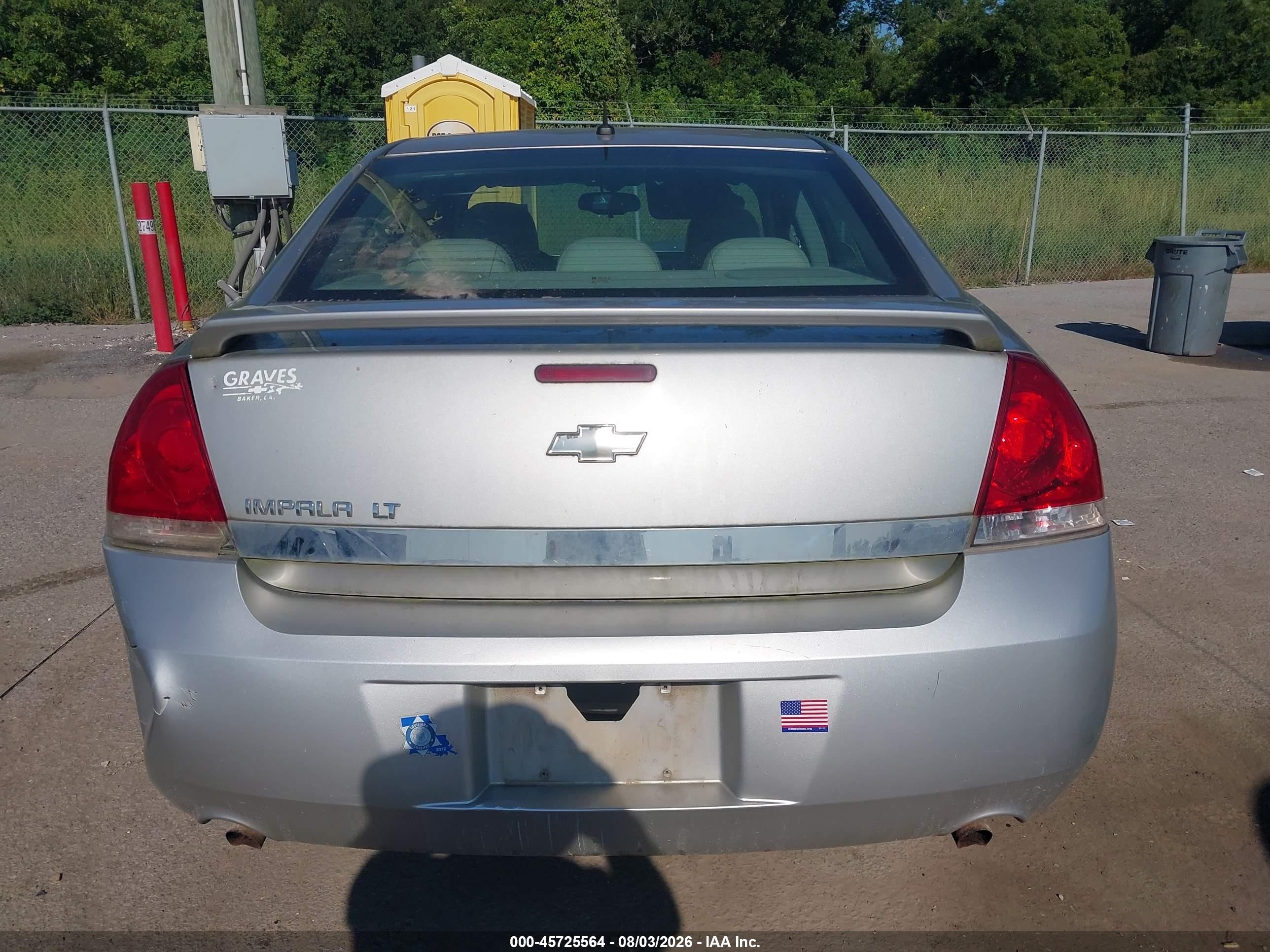 2007 Chevrolet Impala 3.9l Lt Silver vin: 2G1WC58R979326583