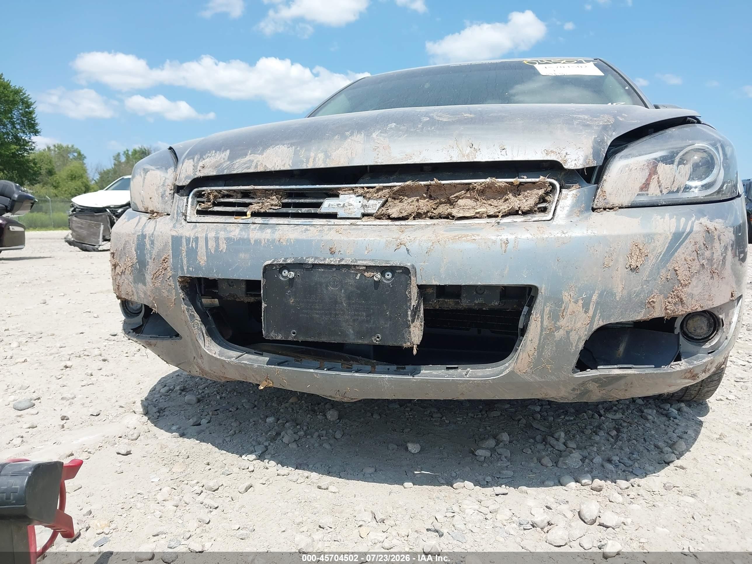2007 Chevrolet Impala 3.9l Lt Gray vin: 2G1WC58RX79145539