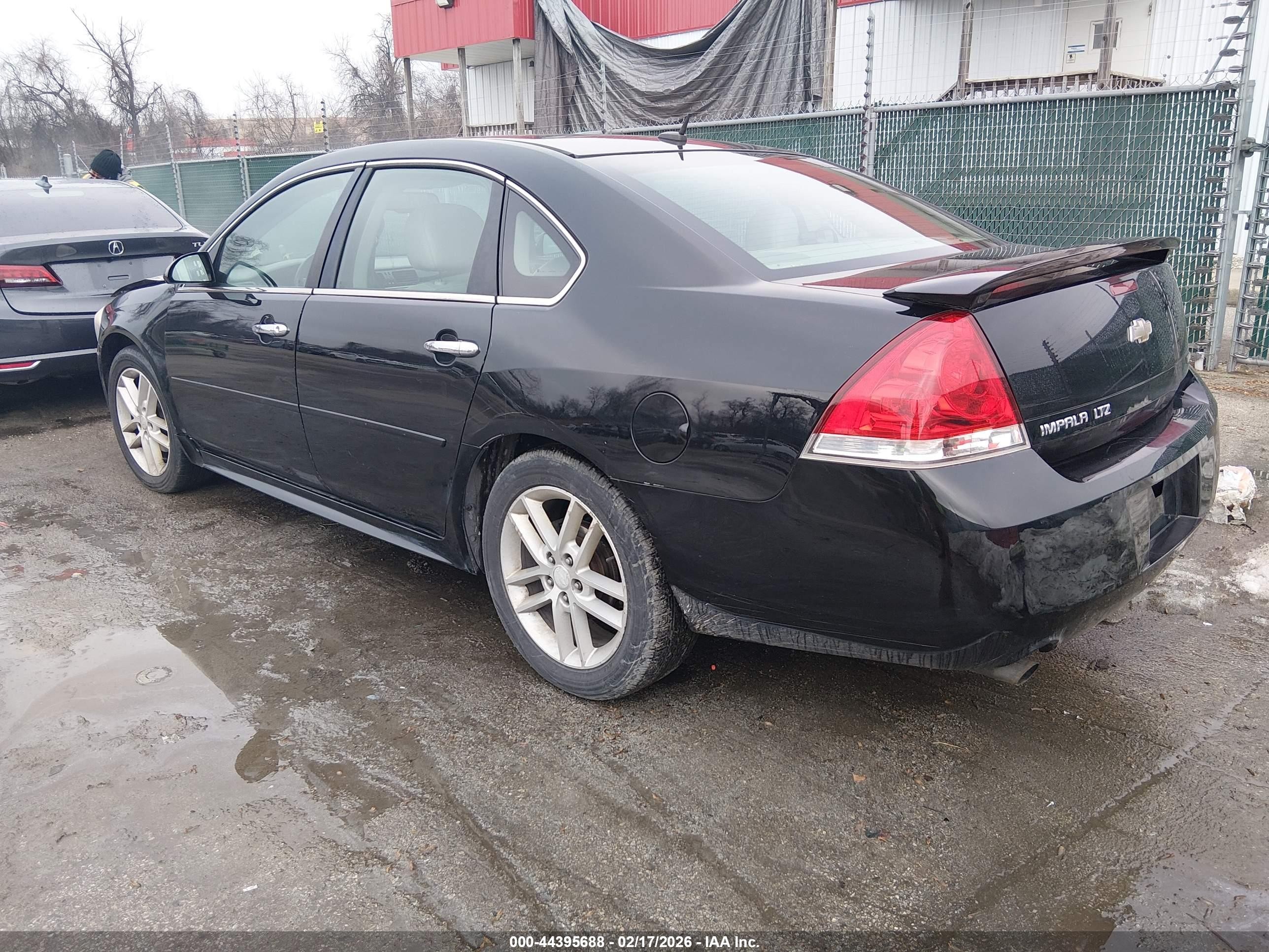 2012 Chevrolet Impala Ltz Black vin: 2G1WC5E30C1144084