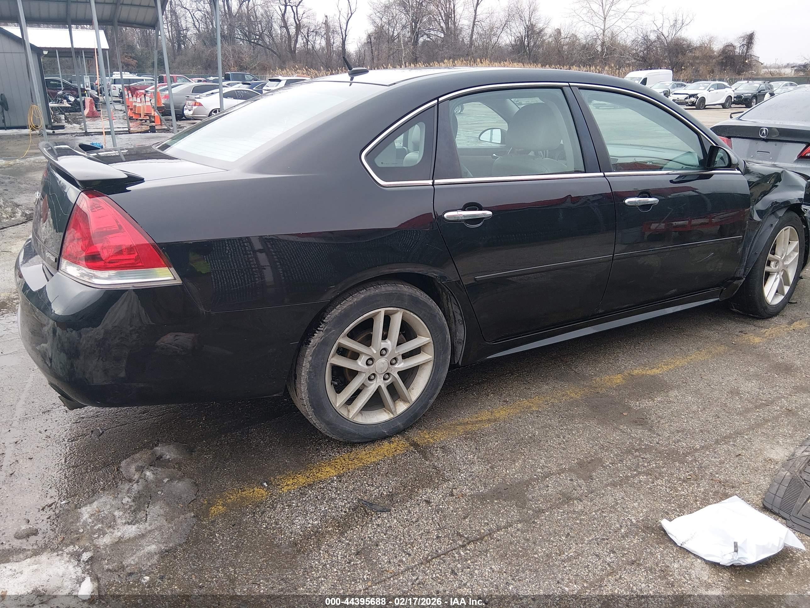 2012 Chevrolet Impala Ltz Black vin: 2G1WC5E30C1144084