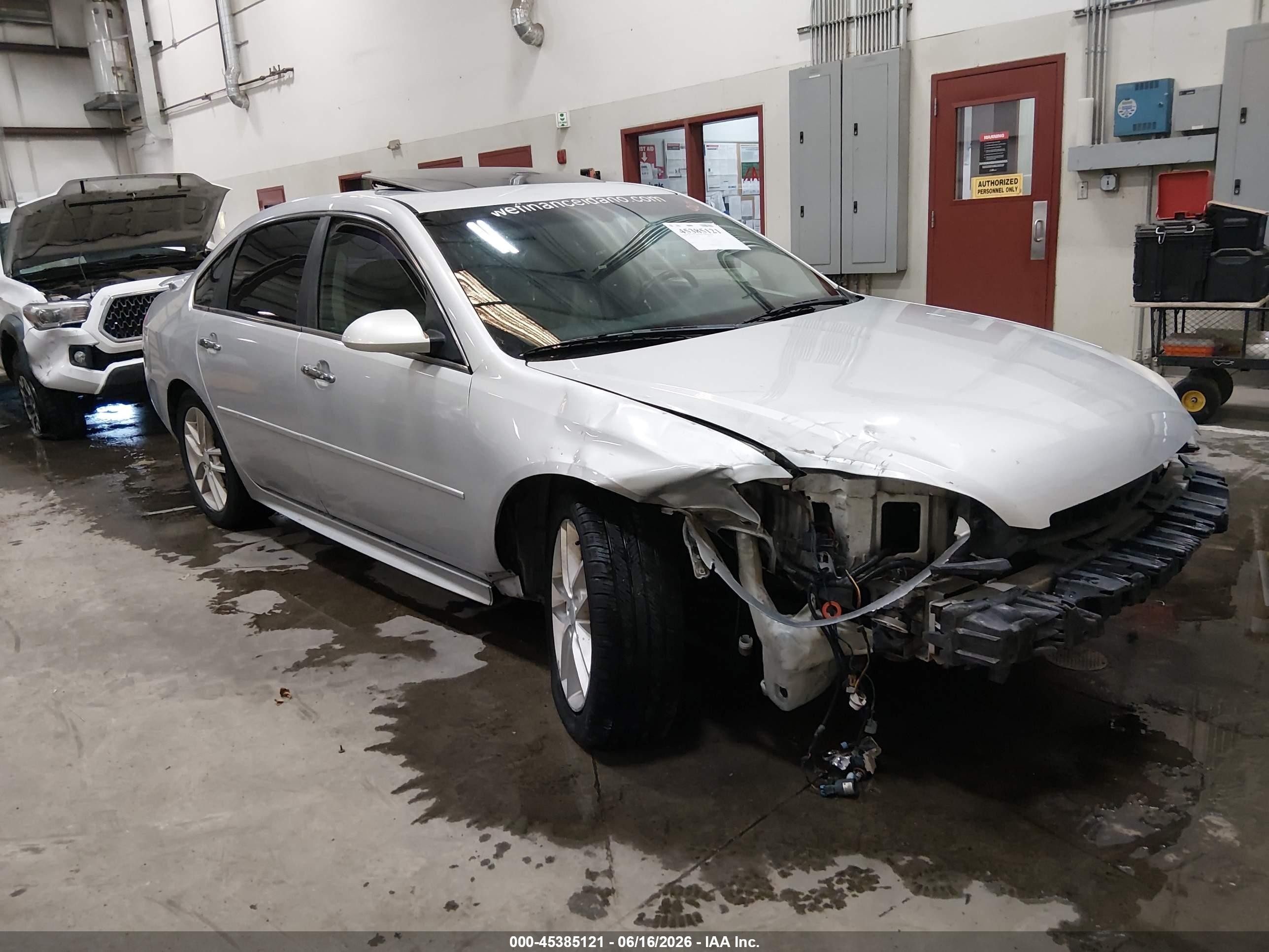 2012 Chevrolet Impala Ltz Silver vin: 2G1WC5E30C1226574