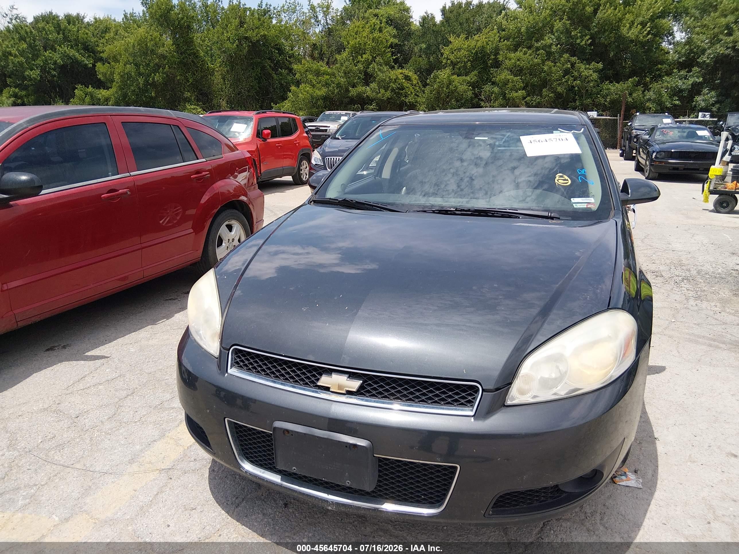 2012 Chevrolet Impala Ltz Black vin: 2G1WC5E30C1279632