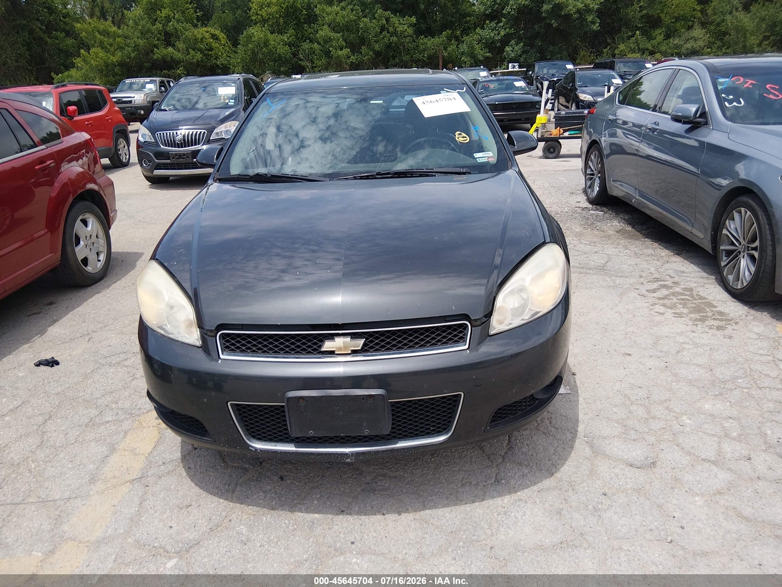 2012 Chevrolet Impala Ltz Black vin: 2G1WC5E30C1279632