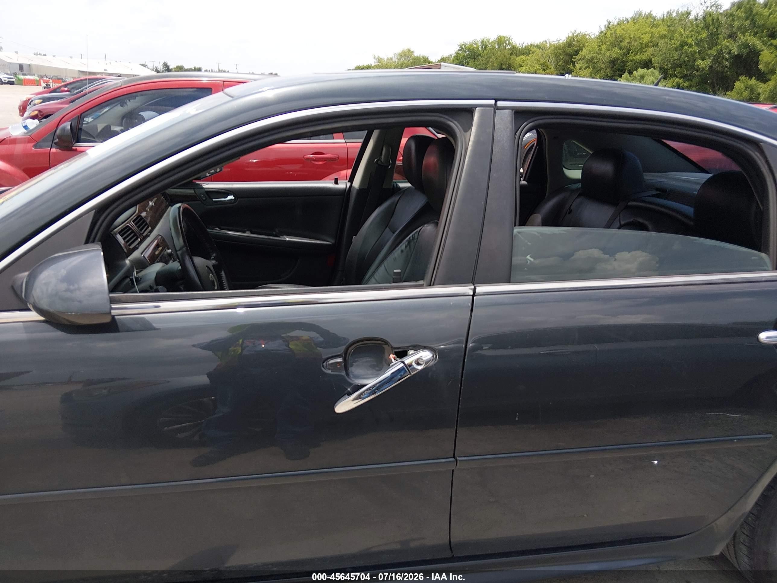 2012 Chevrolet Impala Ltz Black vin: 2G1WC5E30C1279632