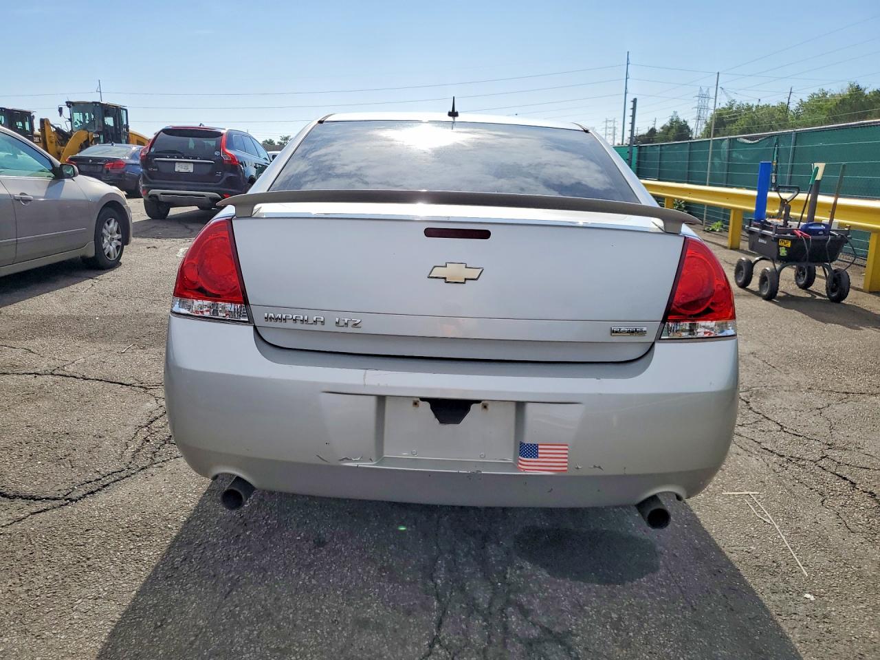 2013 Chevrolet Impala Ltz Silver vin: 2G1WC5E30D1105383