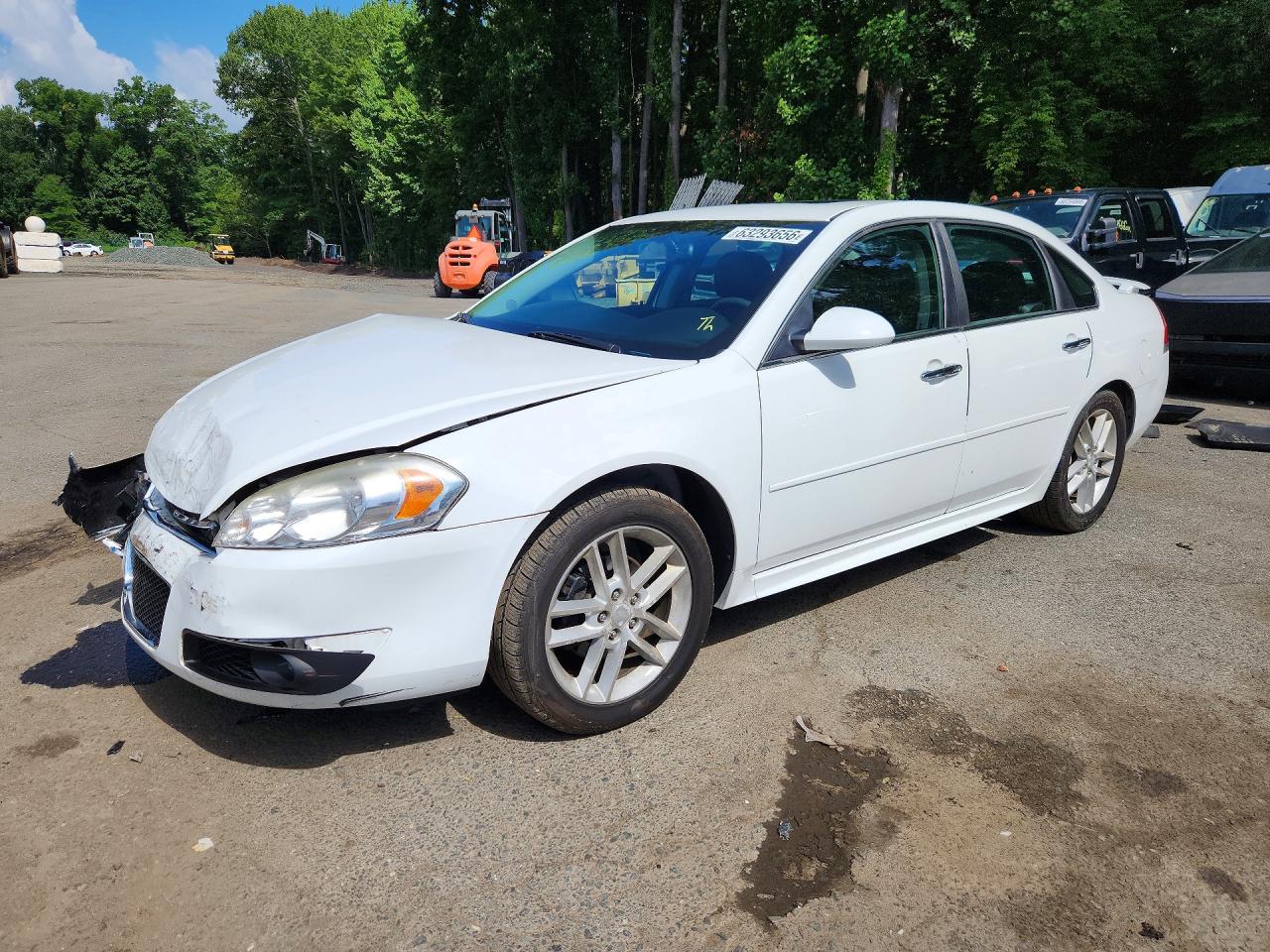 2013 Chevrolet Impala Ltz Белый vin: 2G1WC5E30D1143826