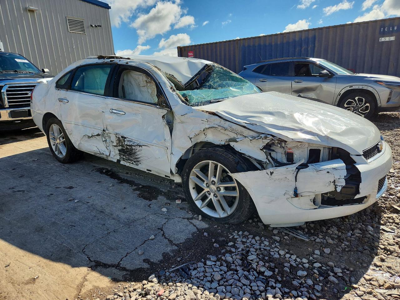 2013 Chevrolet Impala Ltz White vin: 2G1WC5E30D1164675