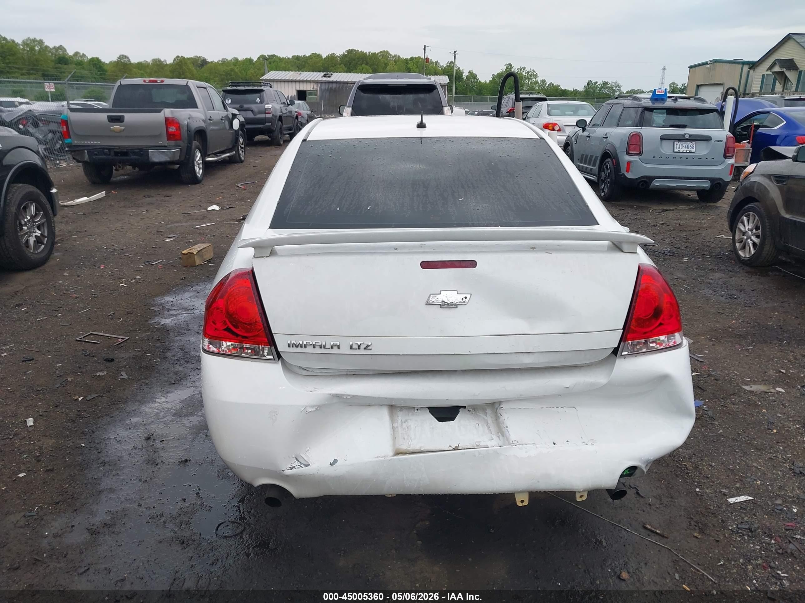 2013 Chevrolet Impala Ltz Белый vin: 2G1WC5E30D1193996
