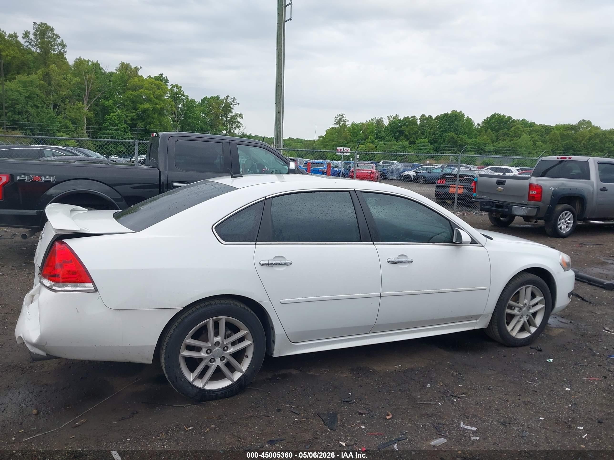 2013 Chevrolet Impala Ltz Белый vin: 2G1WC5E30D1193996