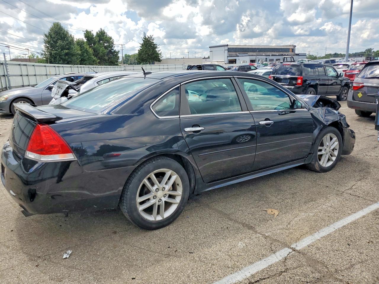 2013 Chevrolet Impala Ltz Black vin: 2G1WC5E30D1252805