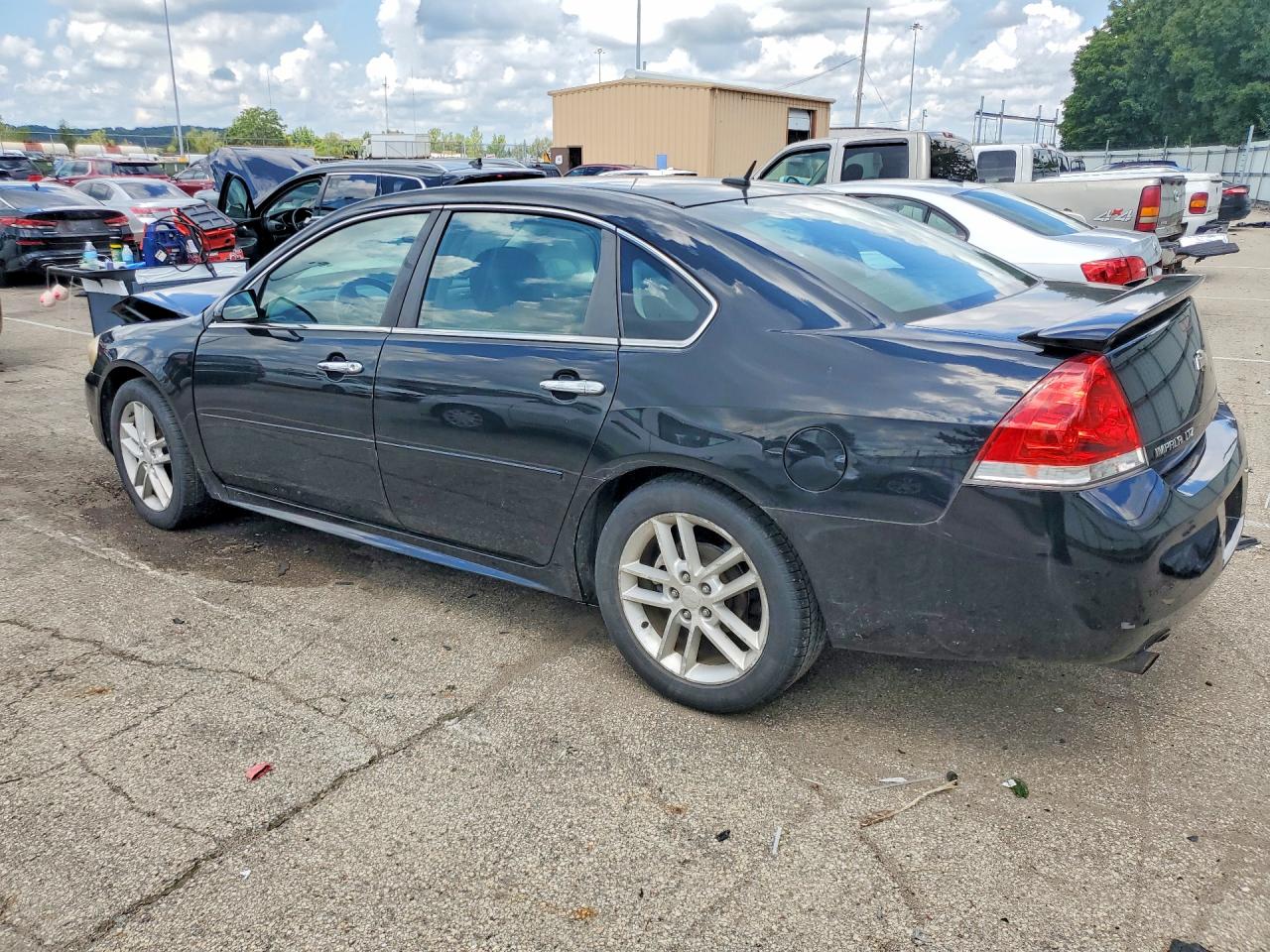 2013 Chevrolet Impala Ltz Black vin: 2G1WC5E30D1252805