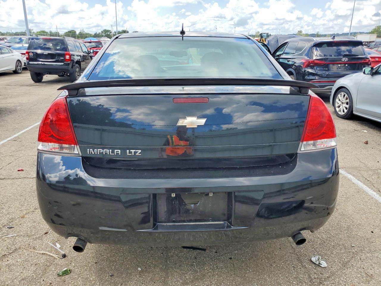 2013 Chevrolet Impala Ltz Black vin: 2G1WC5E30D1252805