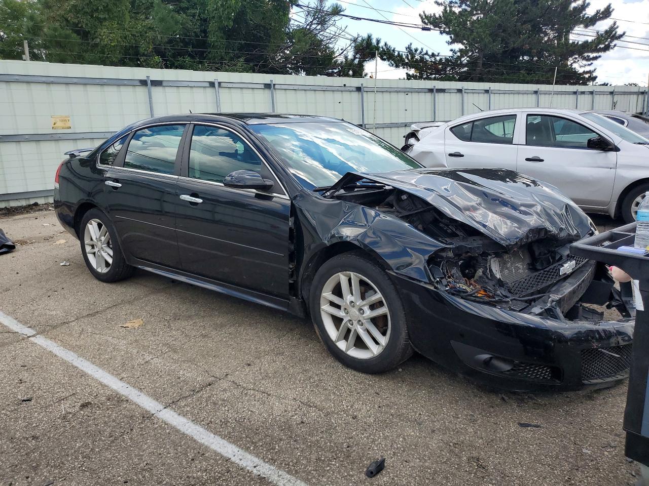 2013 Chevrolet Impala Ltz Black vin: 2G1WC5E30D1252805