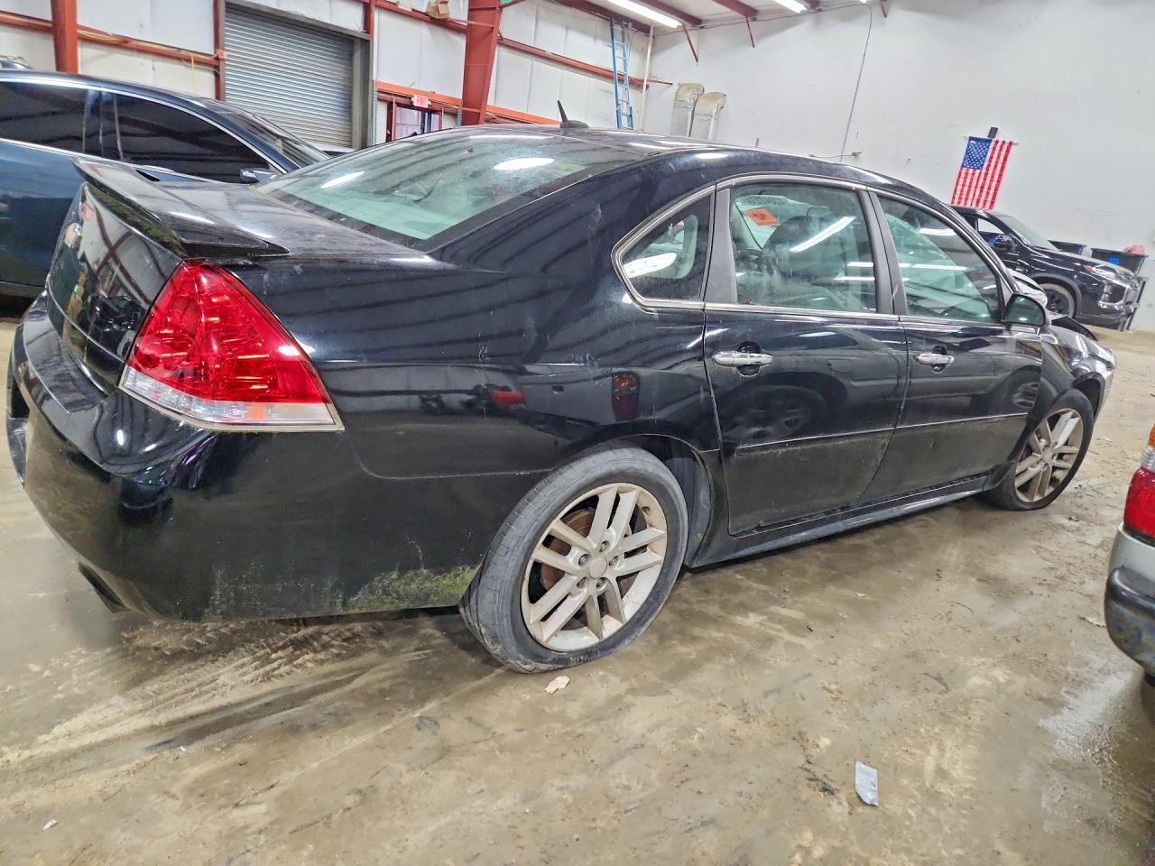 2013 Chevrolet Impala Ltz Black vin: 2G1WC5E30D1259186